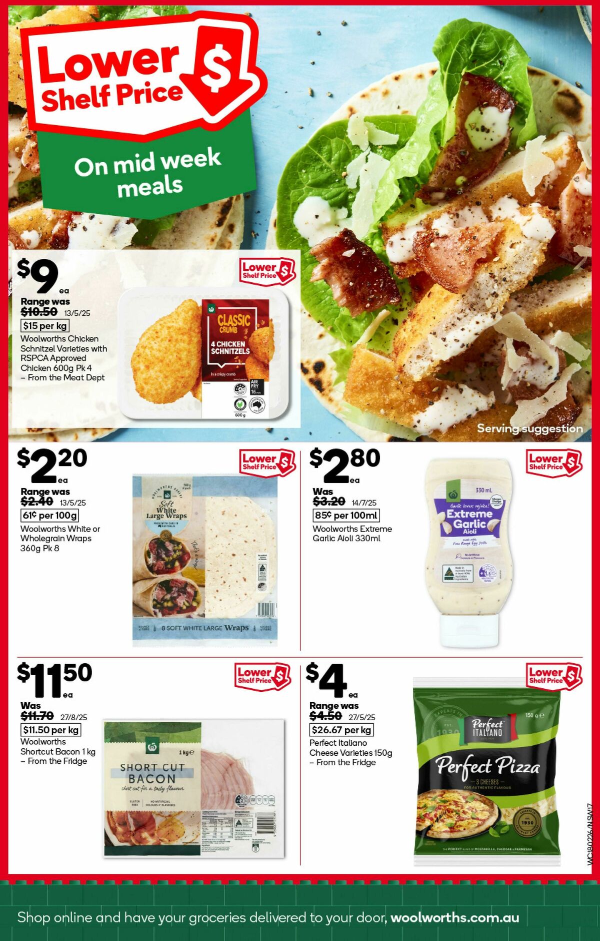 Woolworths Catalogues from 18 February