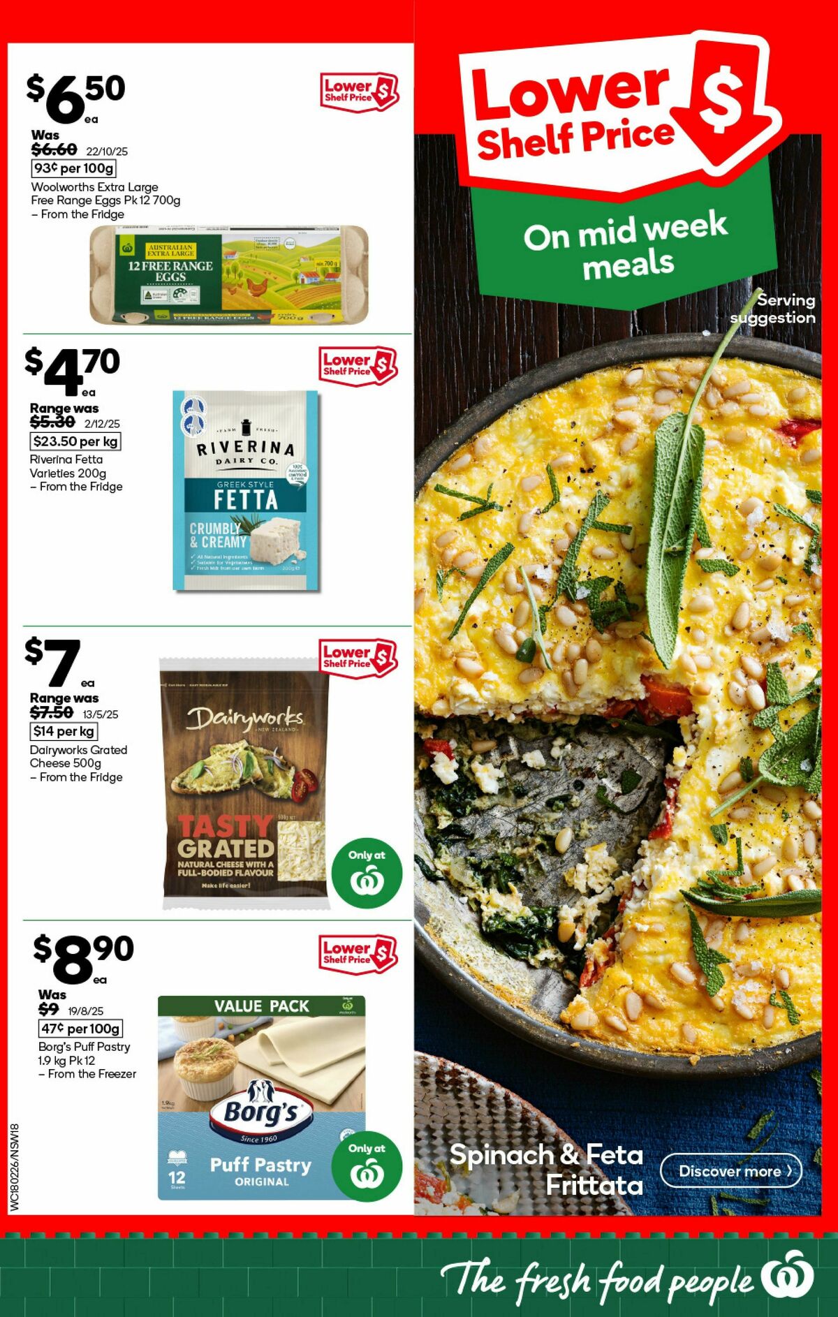 Woolworths Catalogues from 18 February