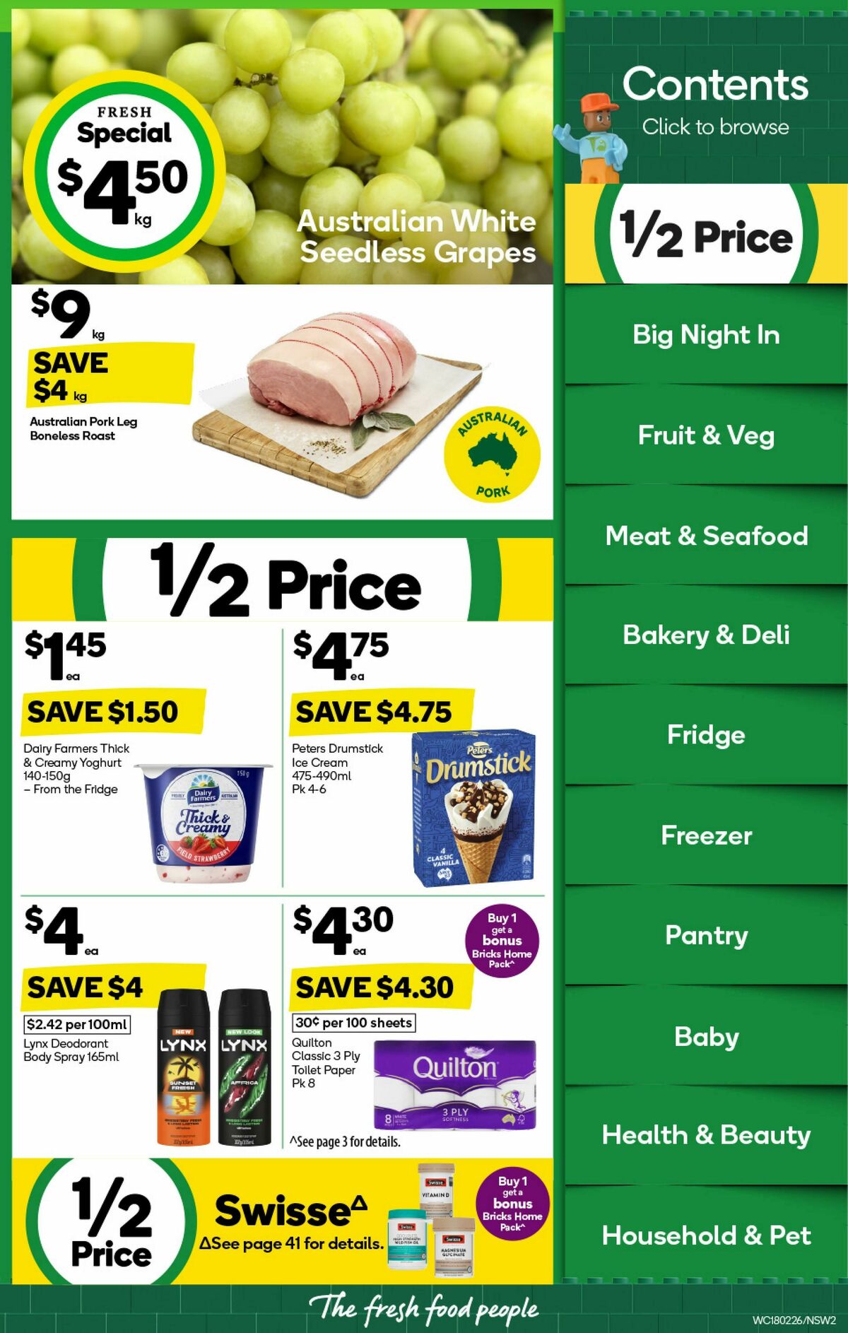 Woolworths Catalogues from 18 February
