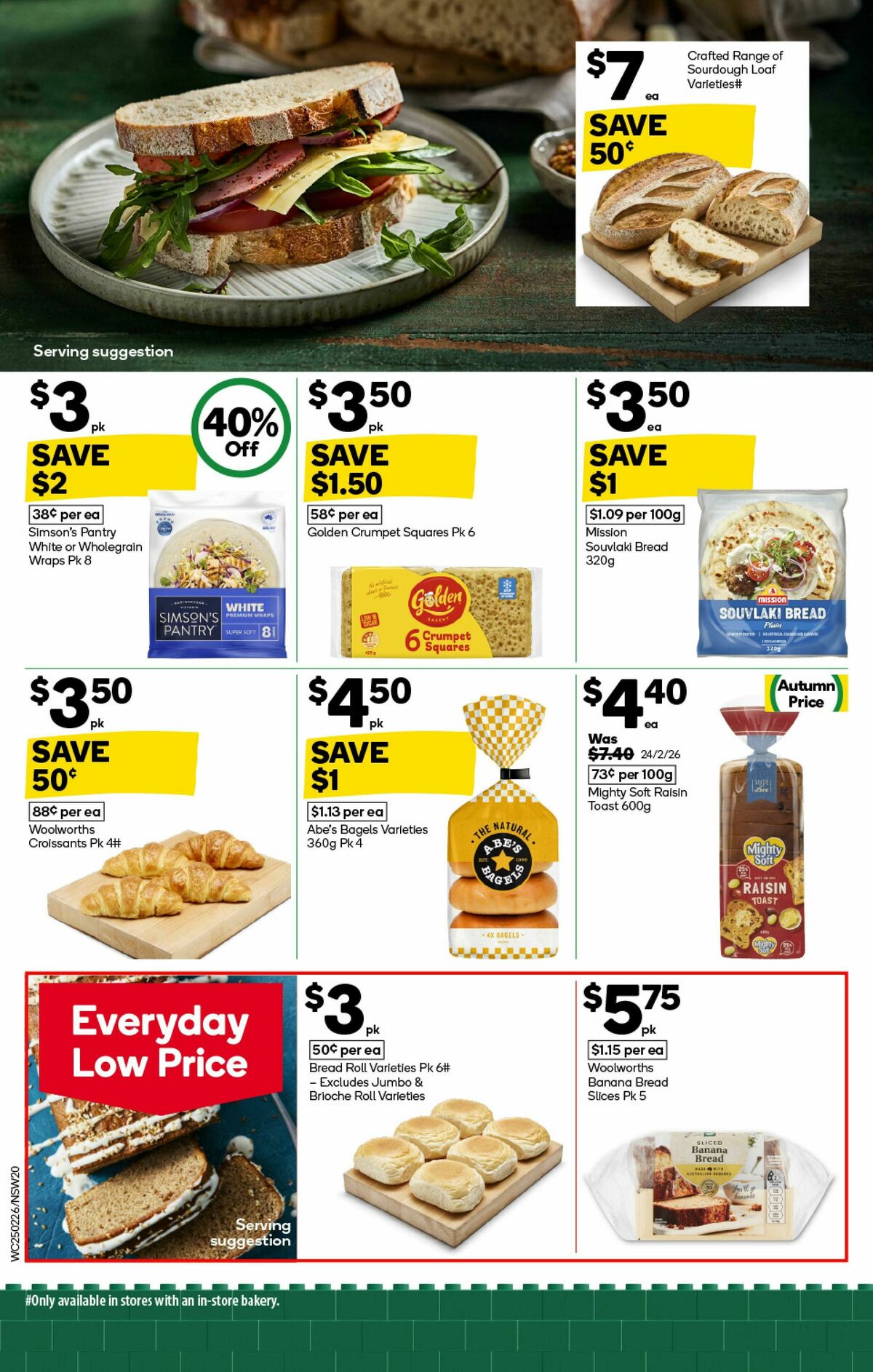 Woolworths Catalogues from 25 February