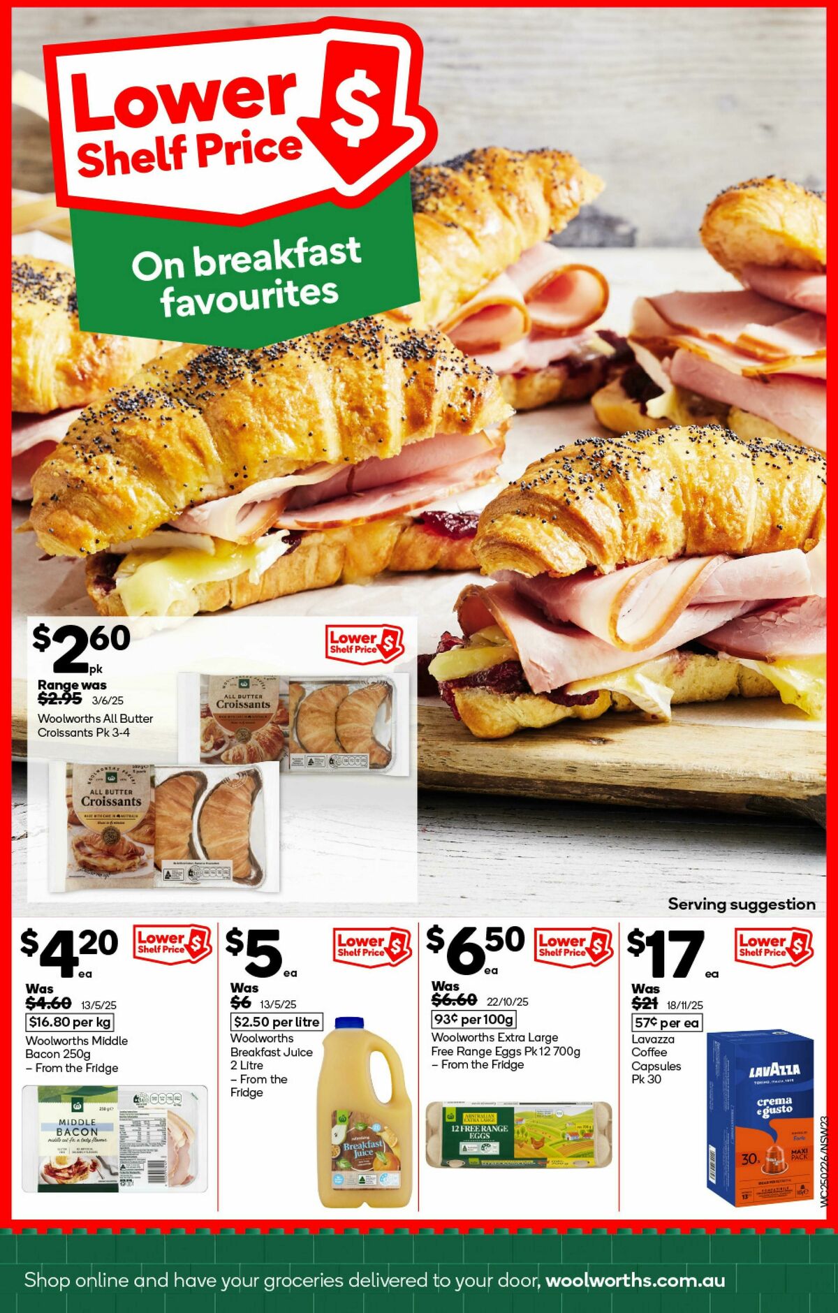 Woolworths Catalogues from 25 February