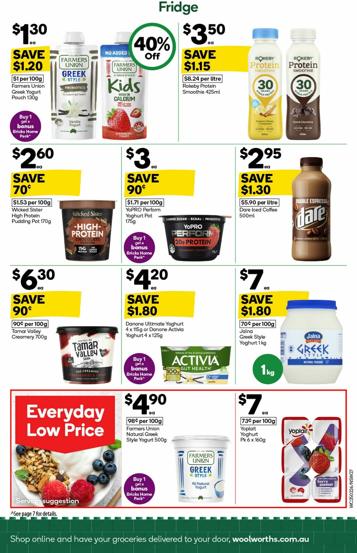 Woolworths Catalogues from 25 February