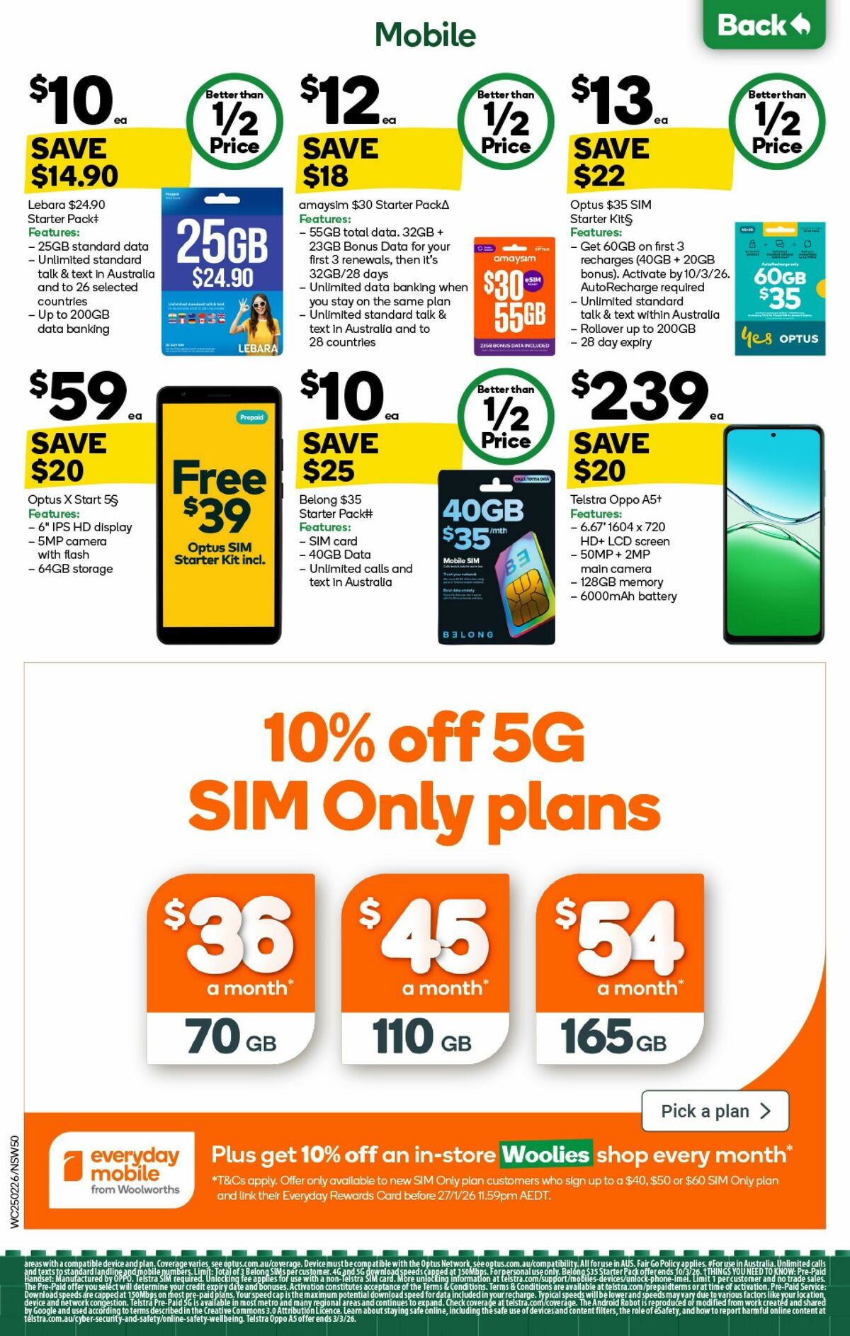 Woolworths Catalogues from 25 February