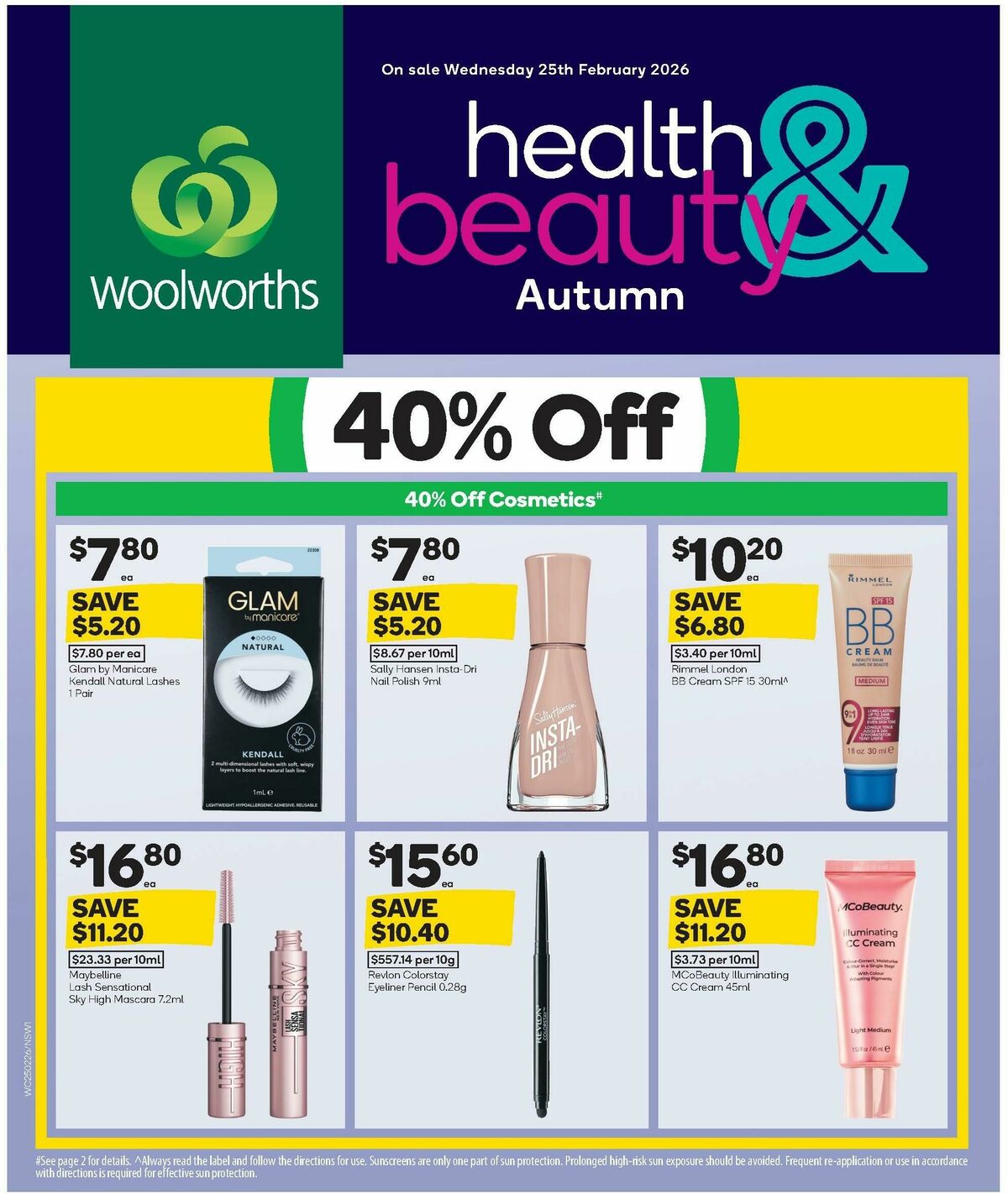 Woolworths Autumn Health & Beauty Catalogue Catalogues from 25 February