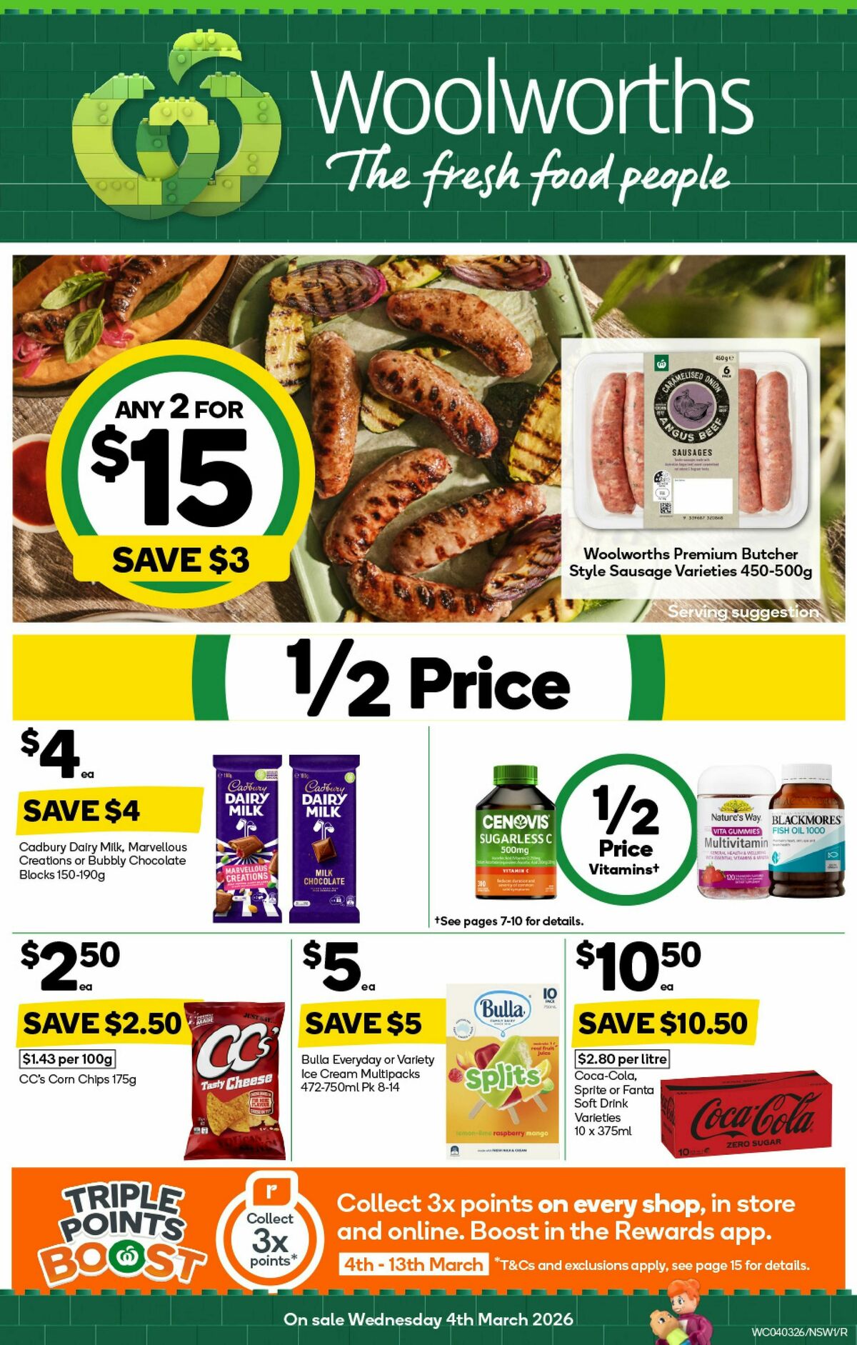 Woolworths Catalogues from 4 March