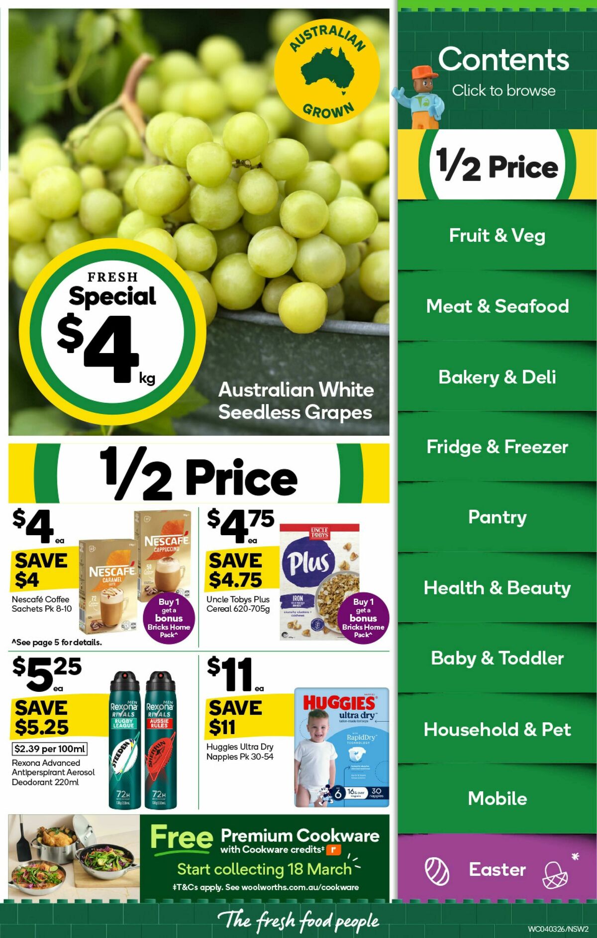 Woolworths Catalogues from 4 March