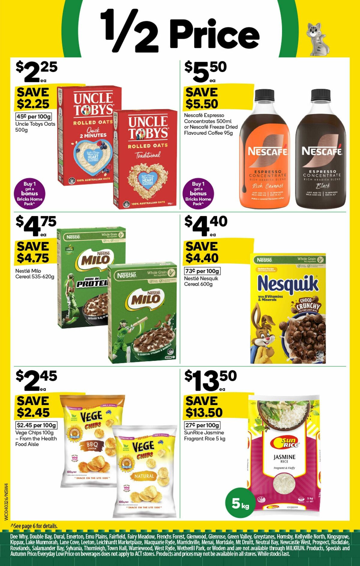Woolworths Catalogues from 4 March