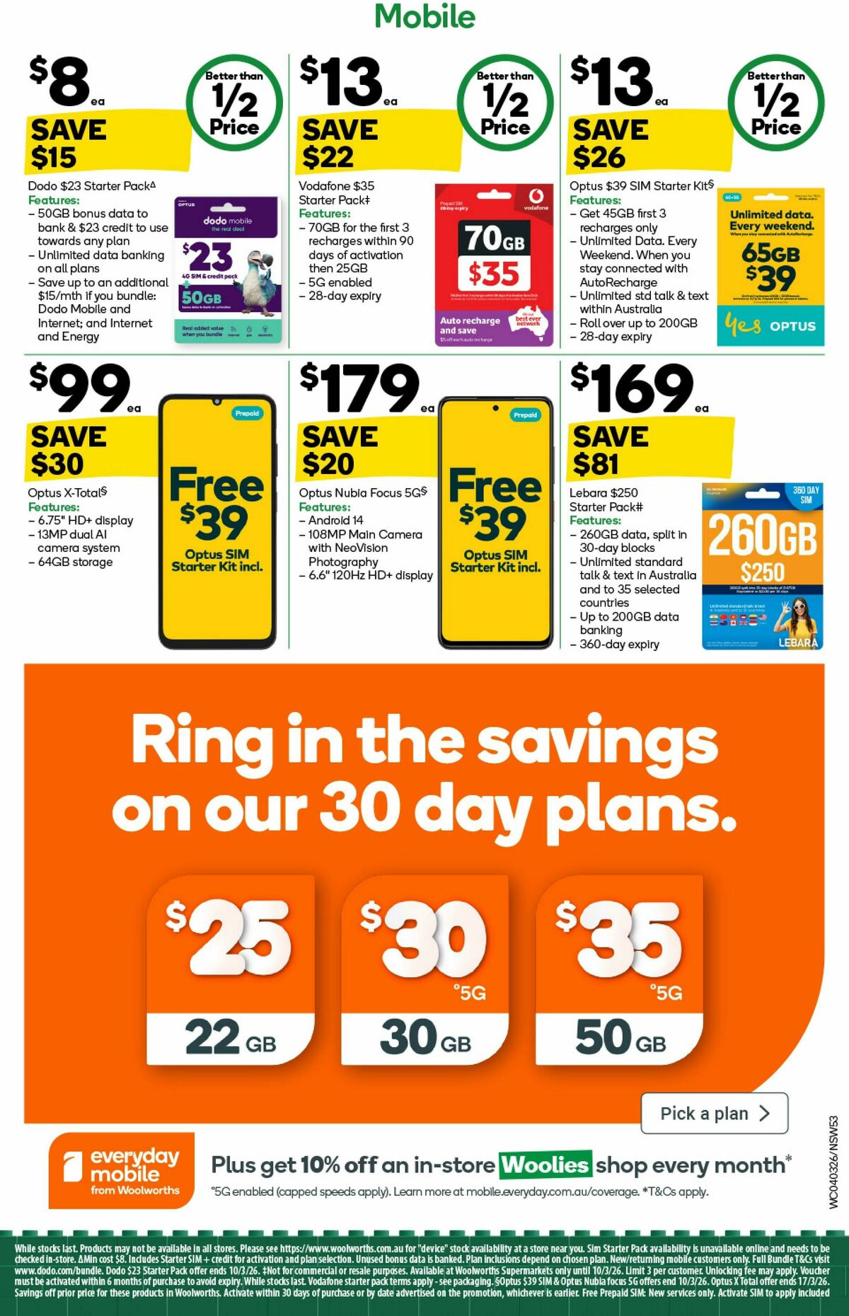 Woolworths Catalogues from 4 March