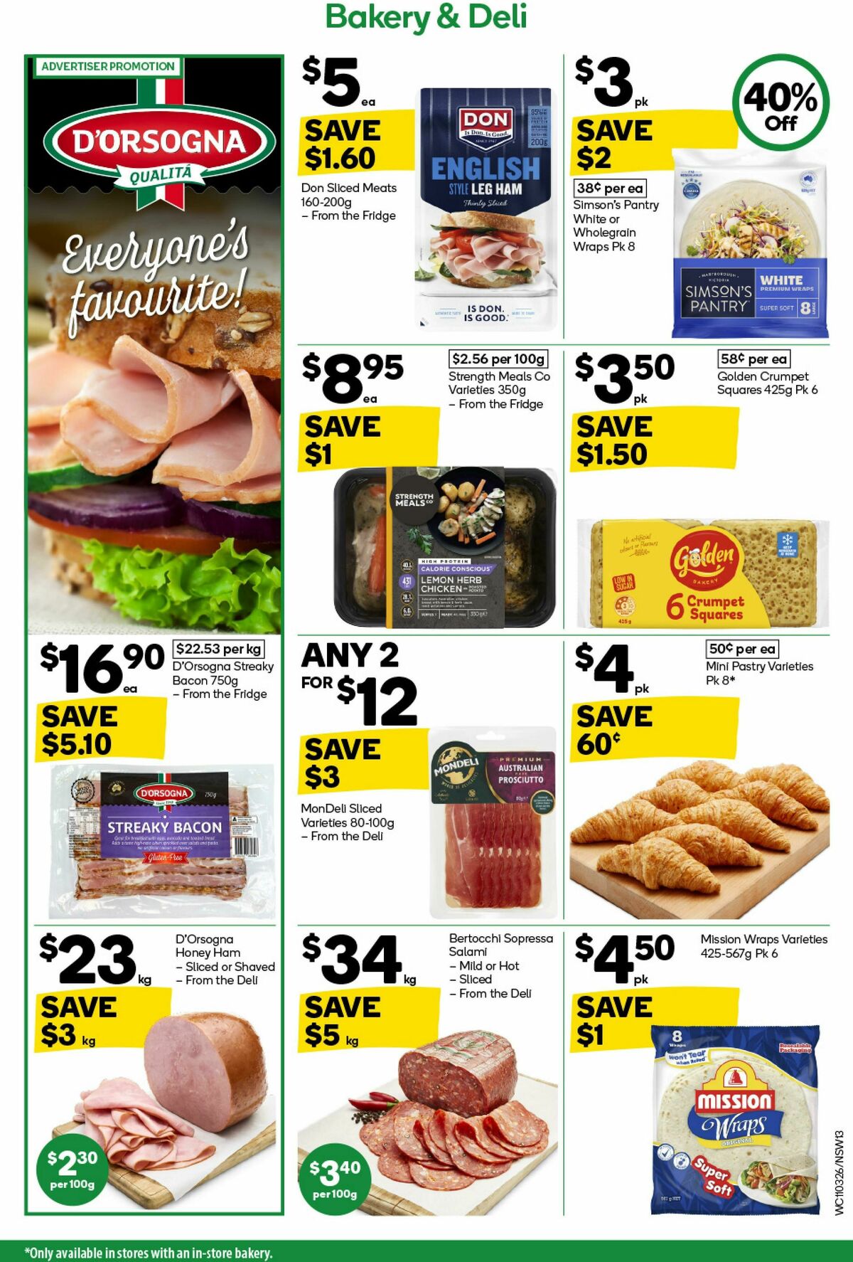 Woolworths Catalogues from 11 March