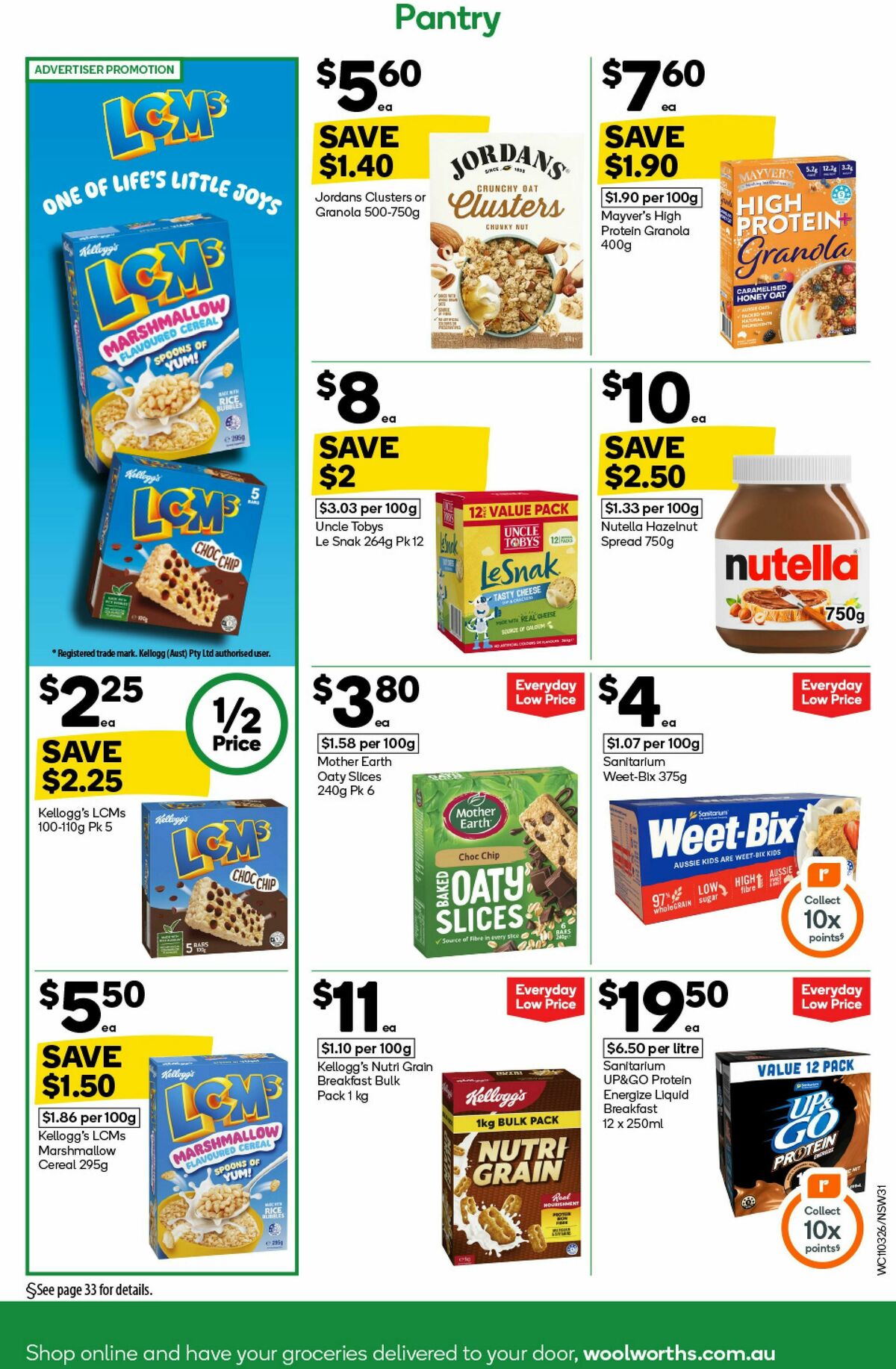 Woolworths Catalogues from 11 March