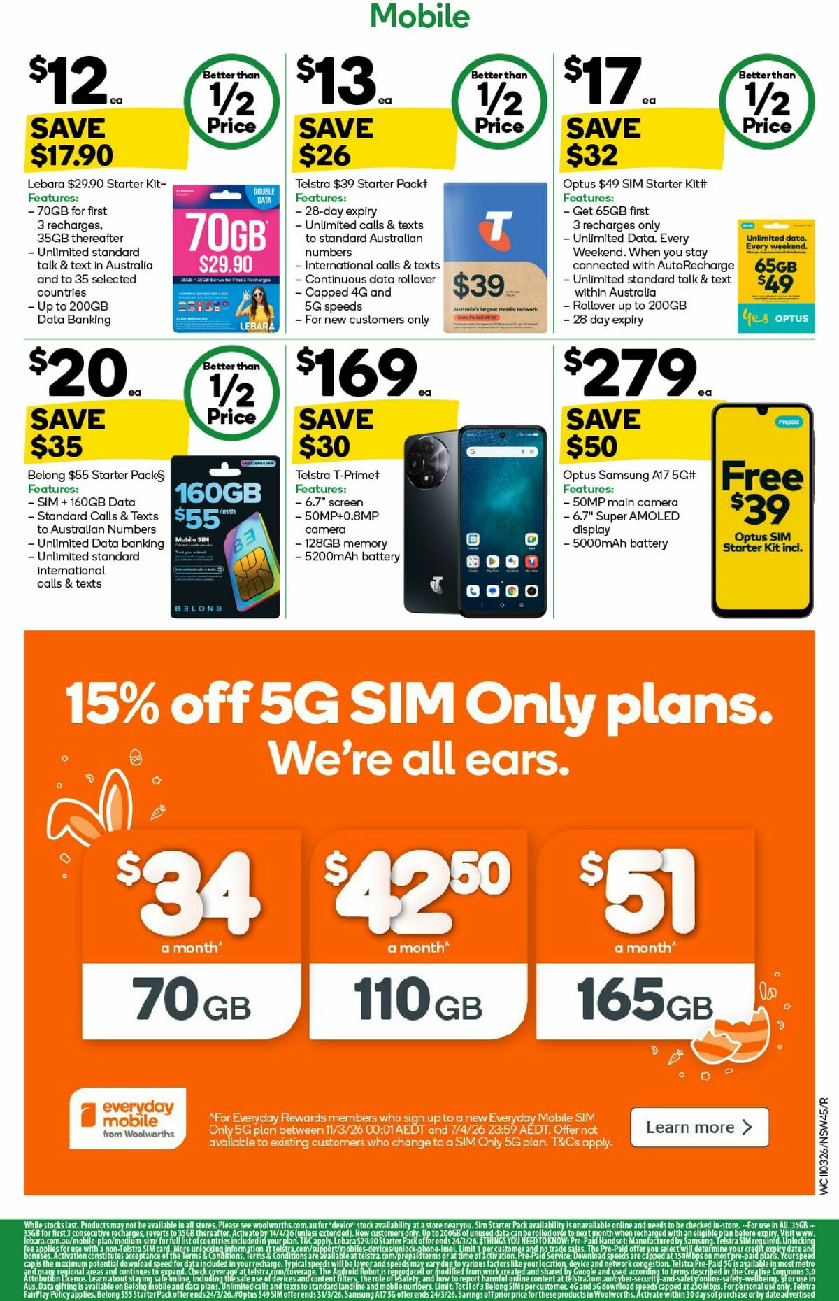 Woolworths Catalogues from 11 March