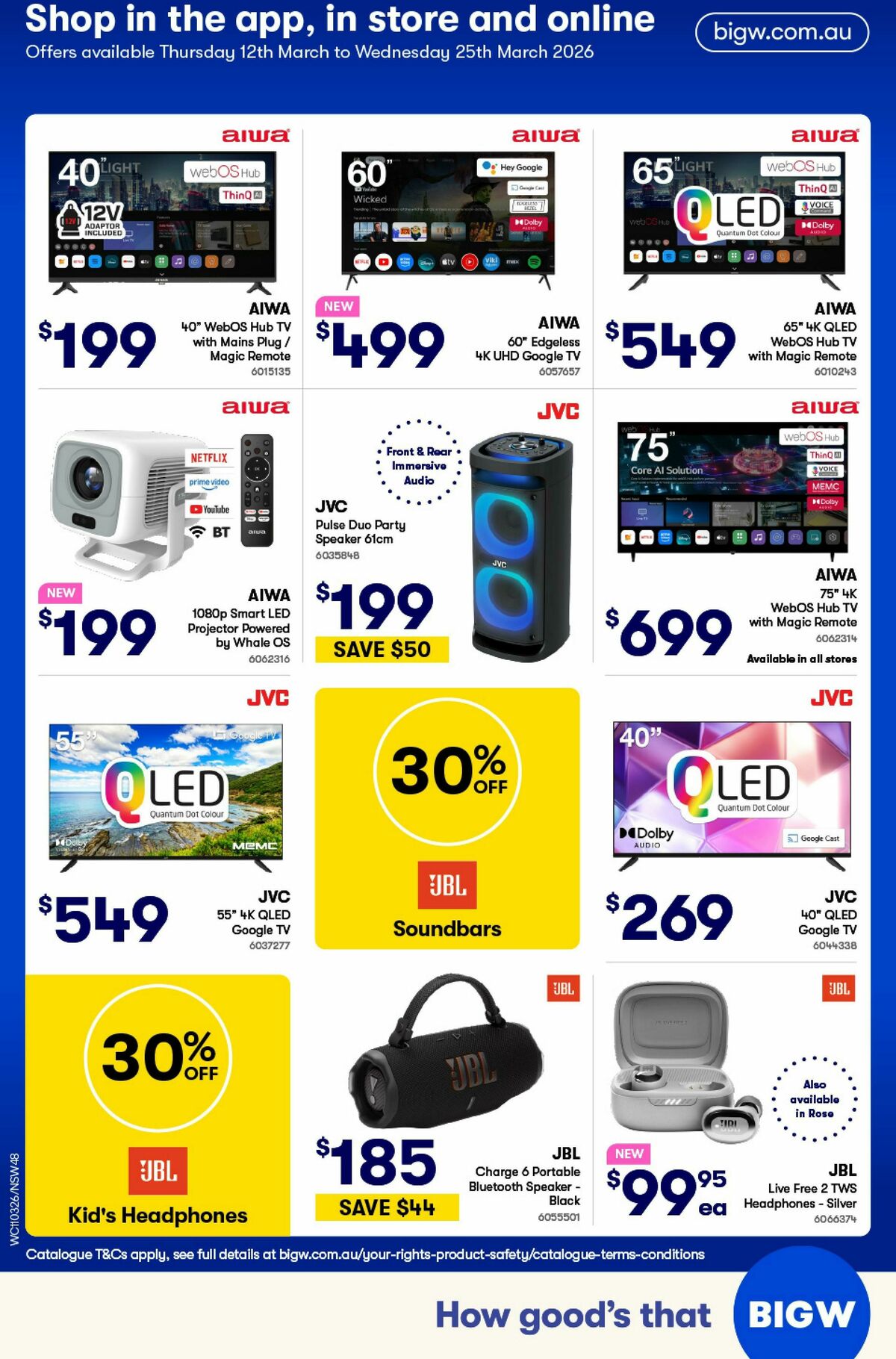 Woolworths Catalogues from 11 March