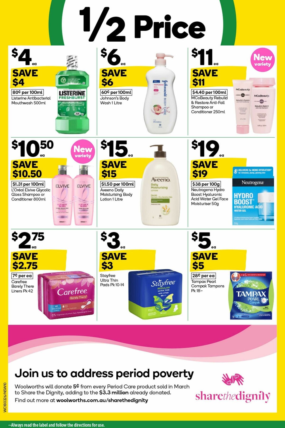 Woolworths Catalogues from 18 March