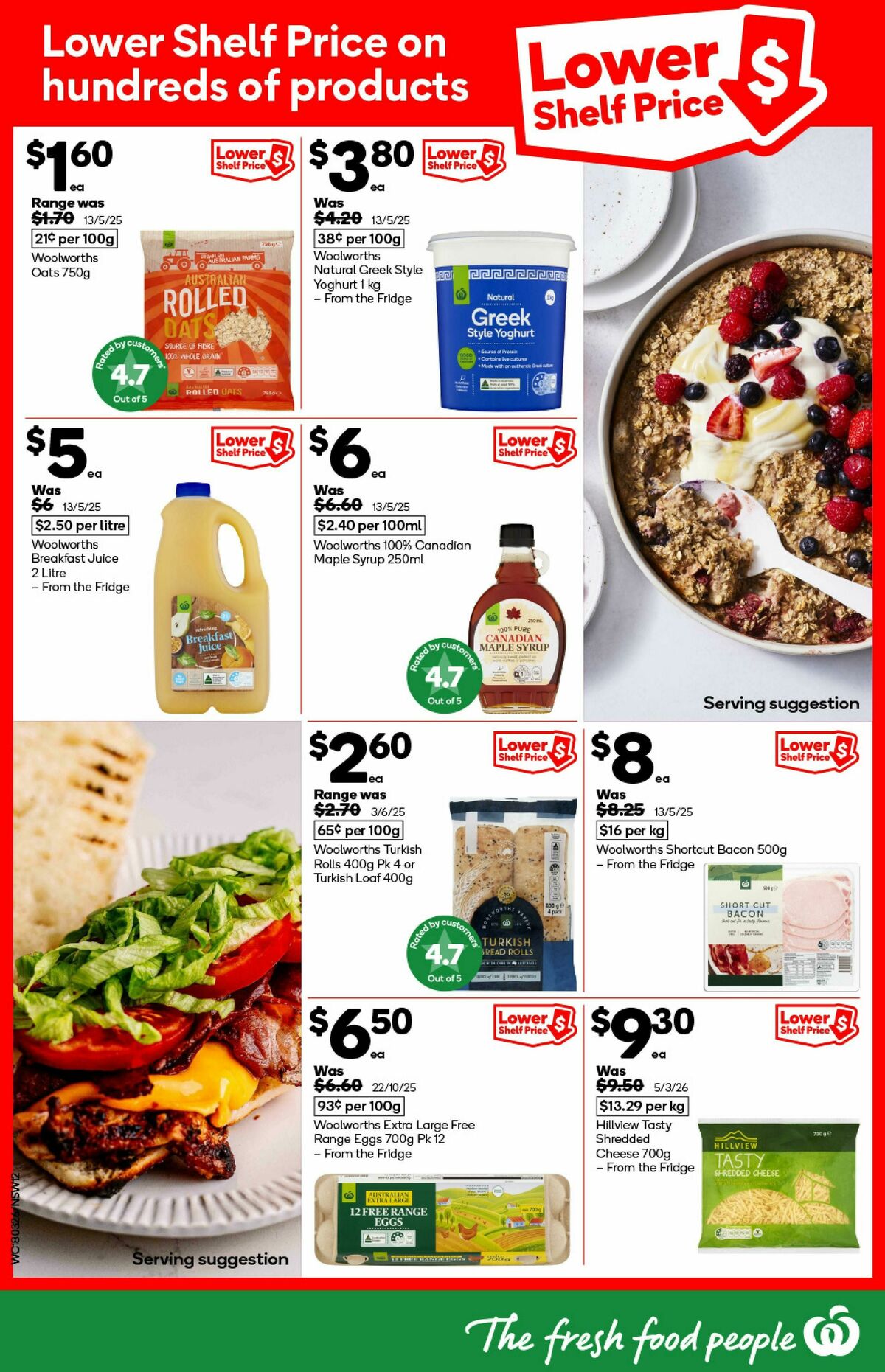 Woolworths Catalogues from 18 March