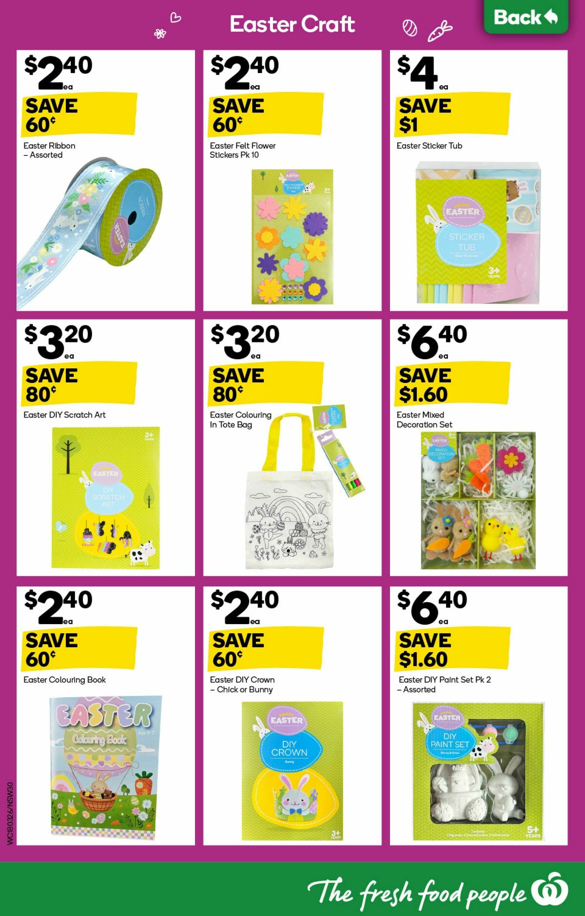 Woolworths Catalogues from 18 March