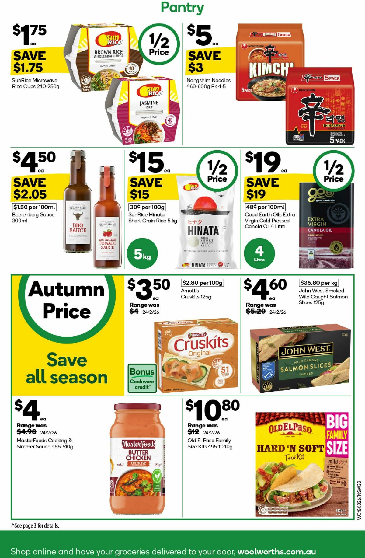 Woolworths Catalogues from 18 March