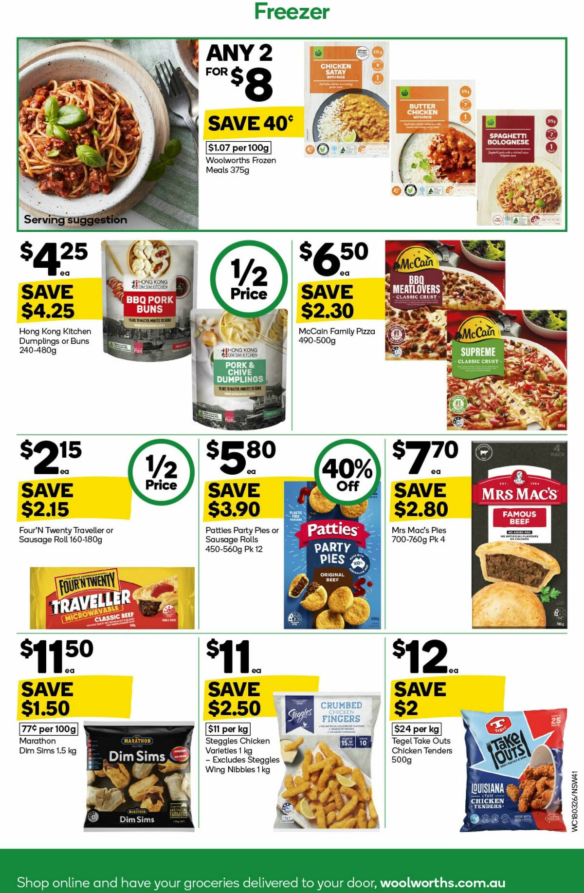 Woolworths Catalogues from 18 March