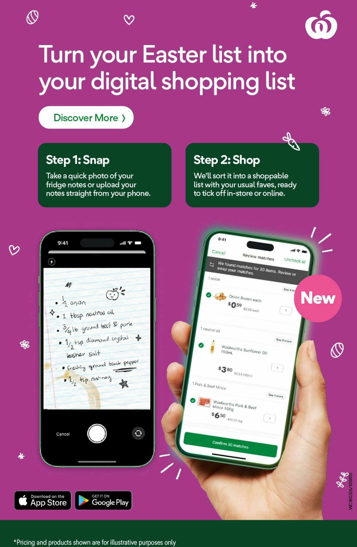 Woolworths Catalogues from 18 March