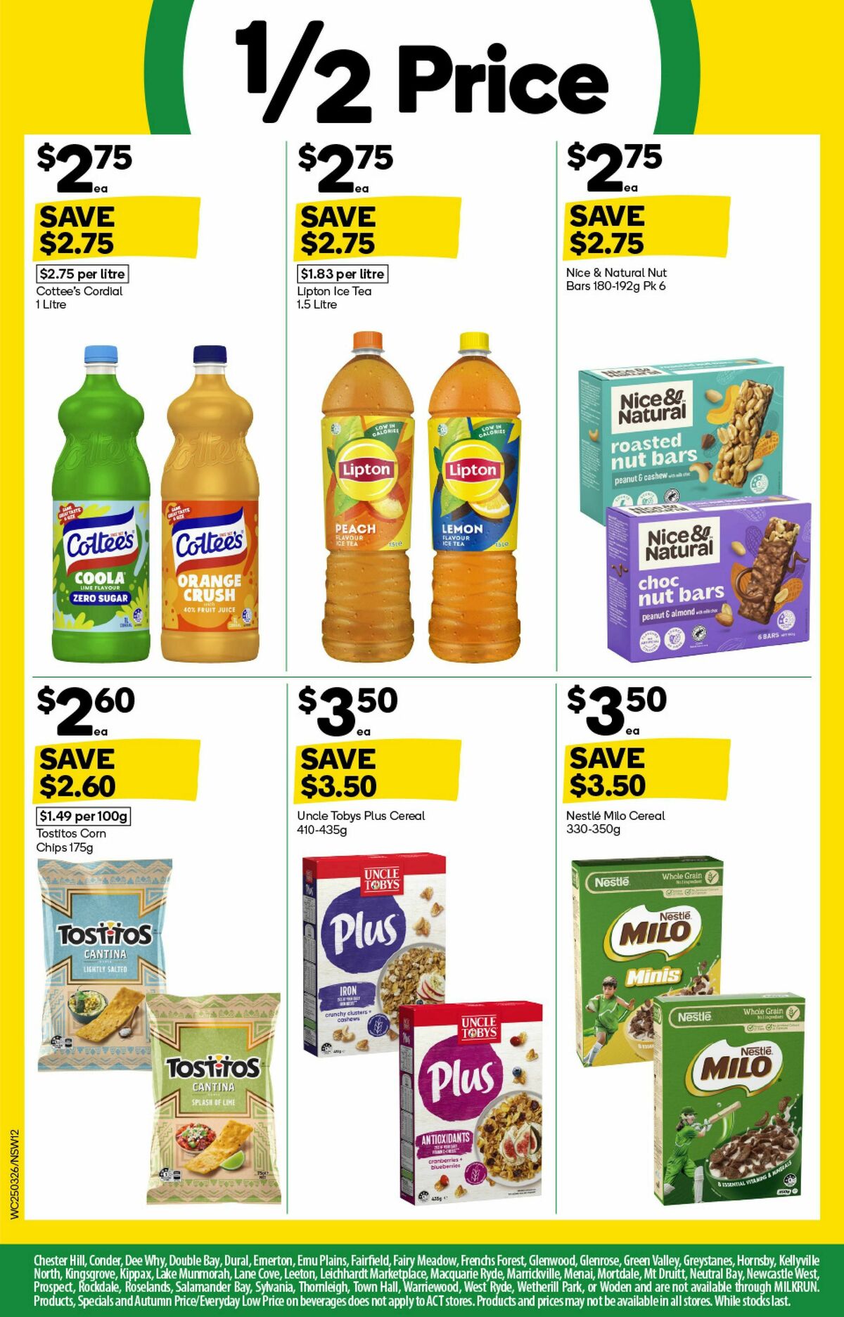 Woolworths Catalogues from 25 March