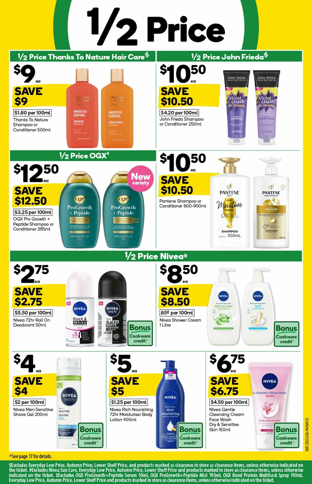 Woolworths Catalogues from 25 March