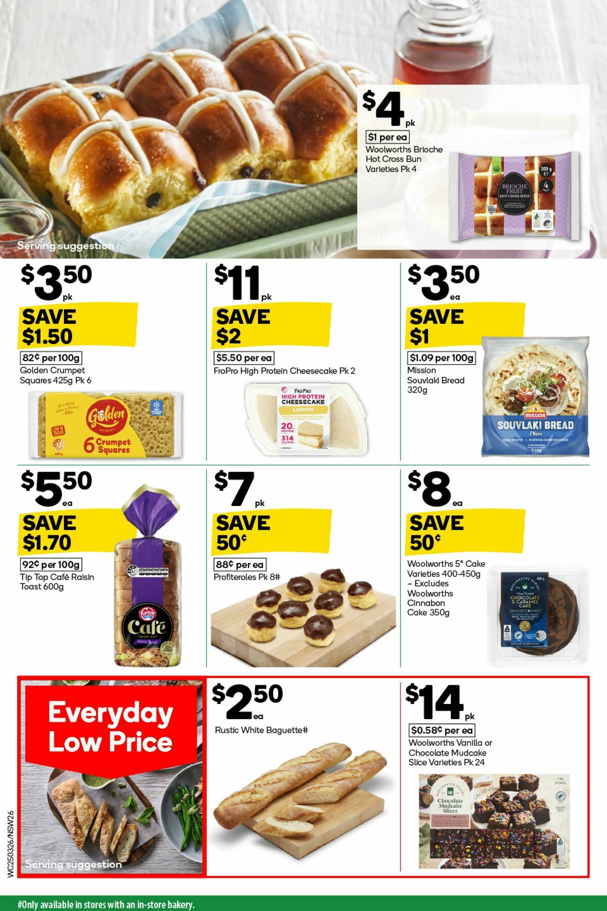 Woolworths Catalogues from 25 March