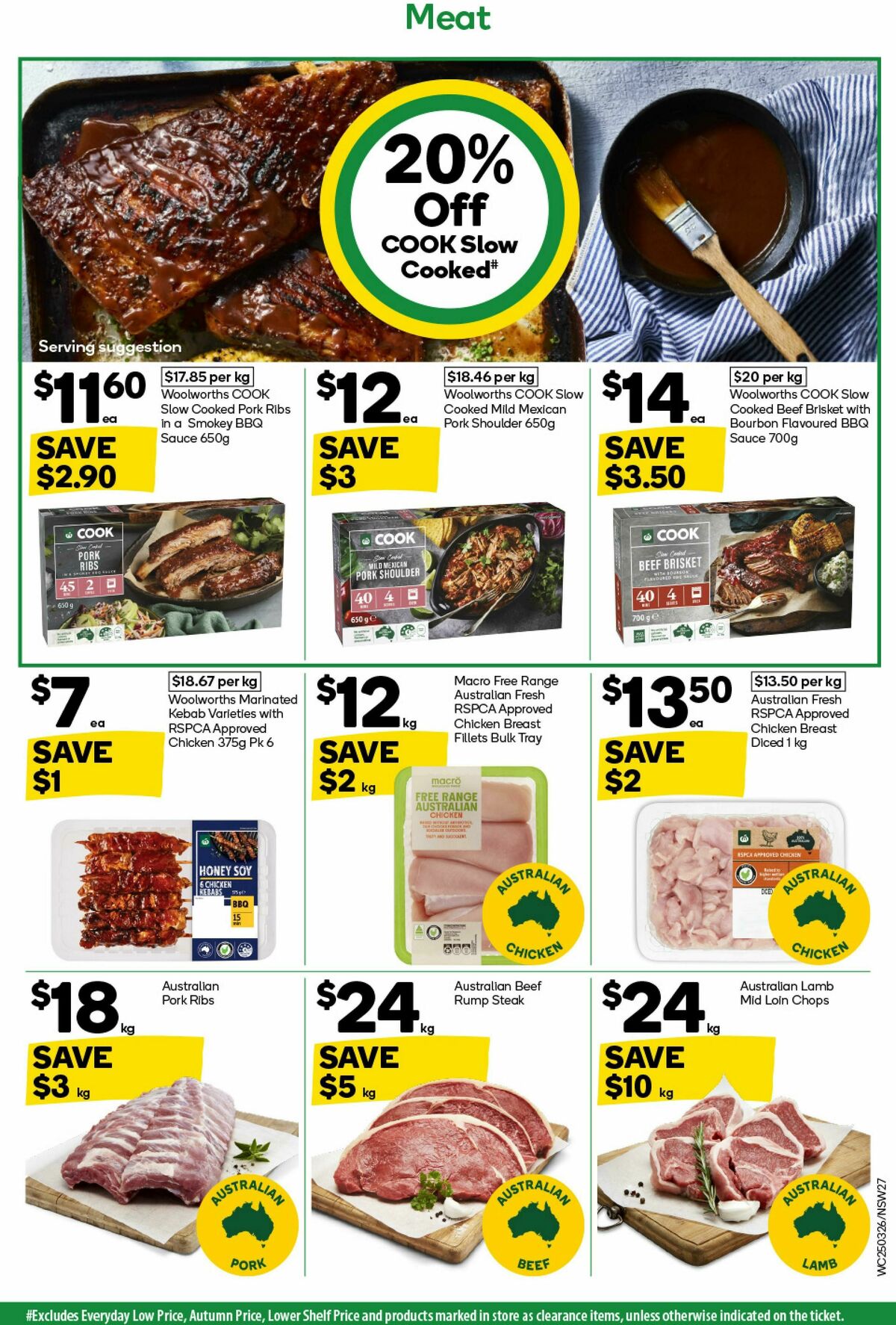 Woolworths Catalogues from 25 March