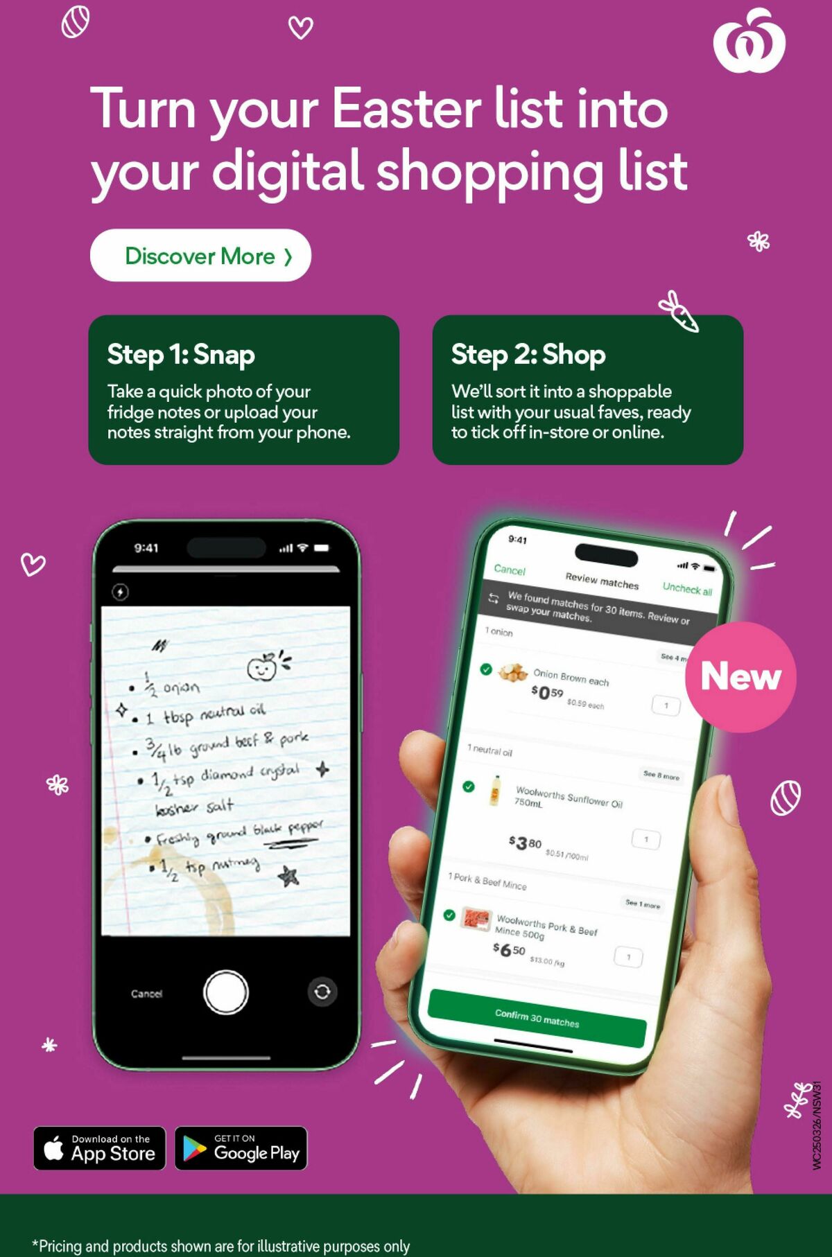 Woolworths Catalogues from 25 March