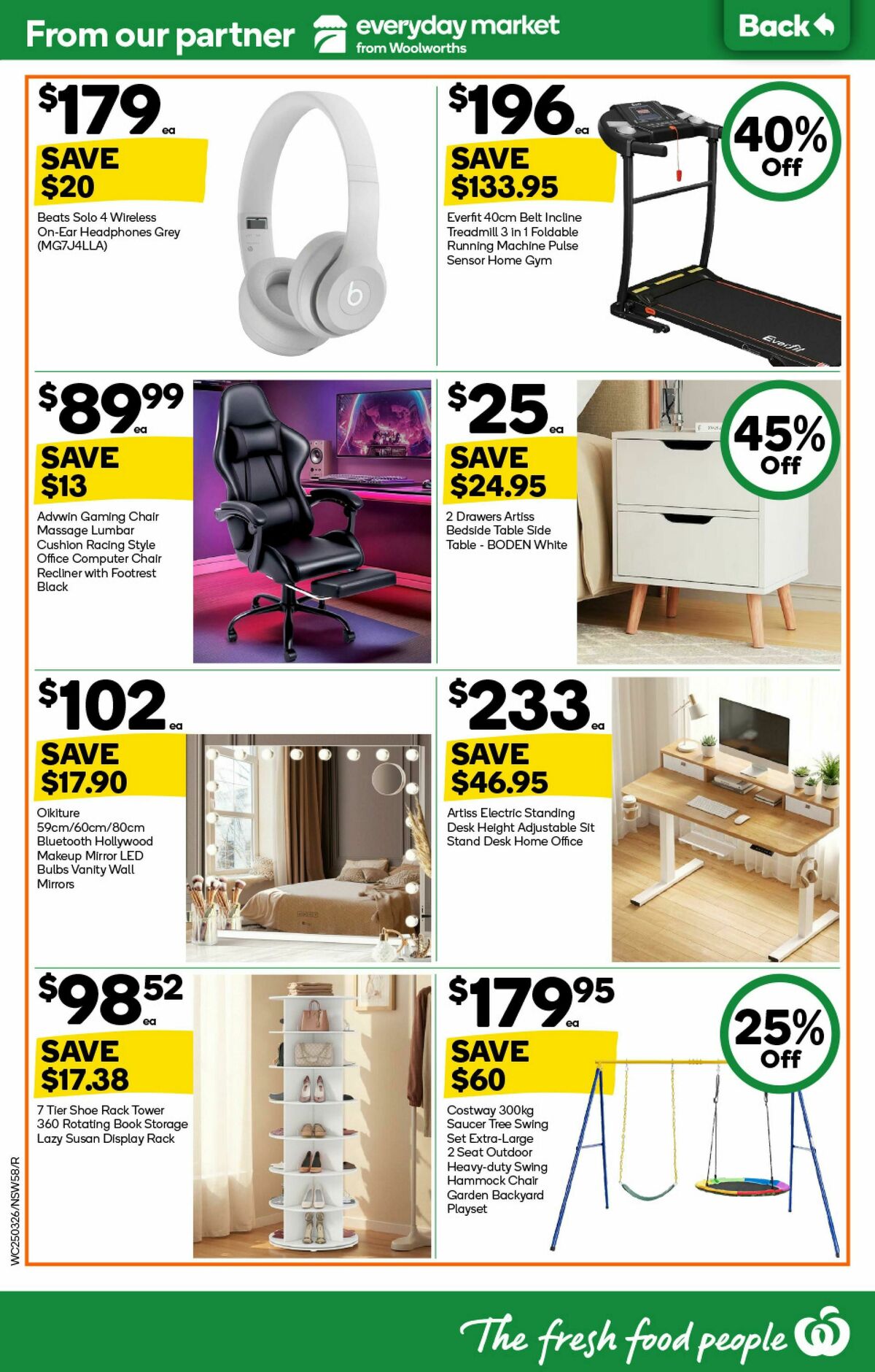 Woolworths Catalogues from 25 March