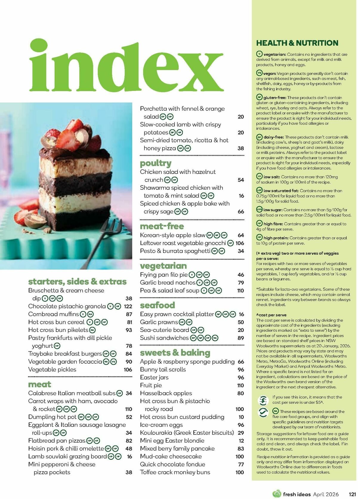 Woolworths Fresh Ideas Magazine April Catalogues from 1 April