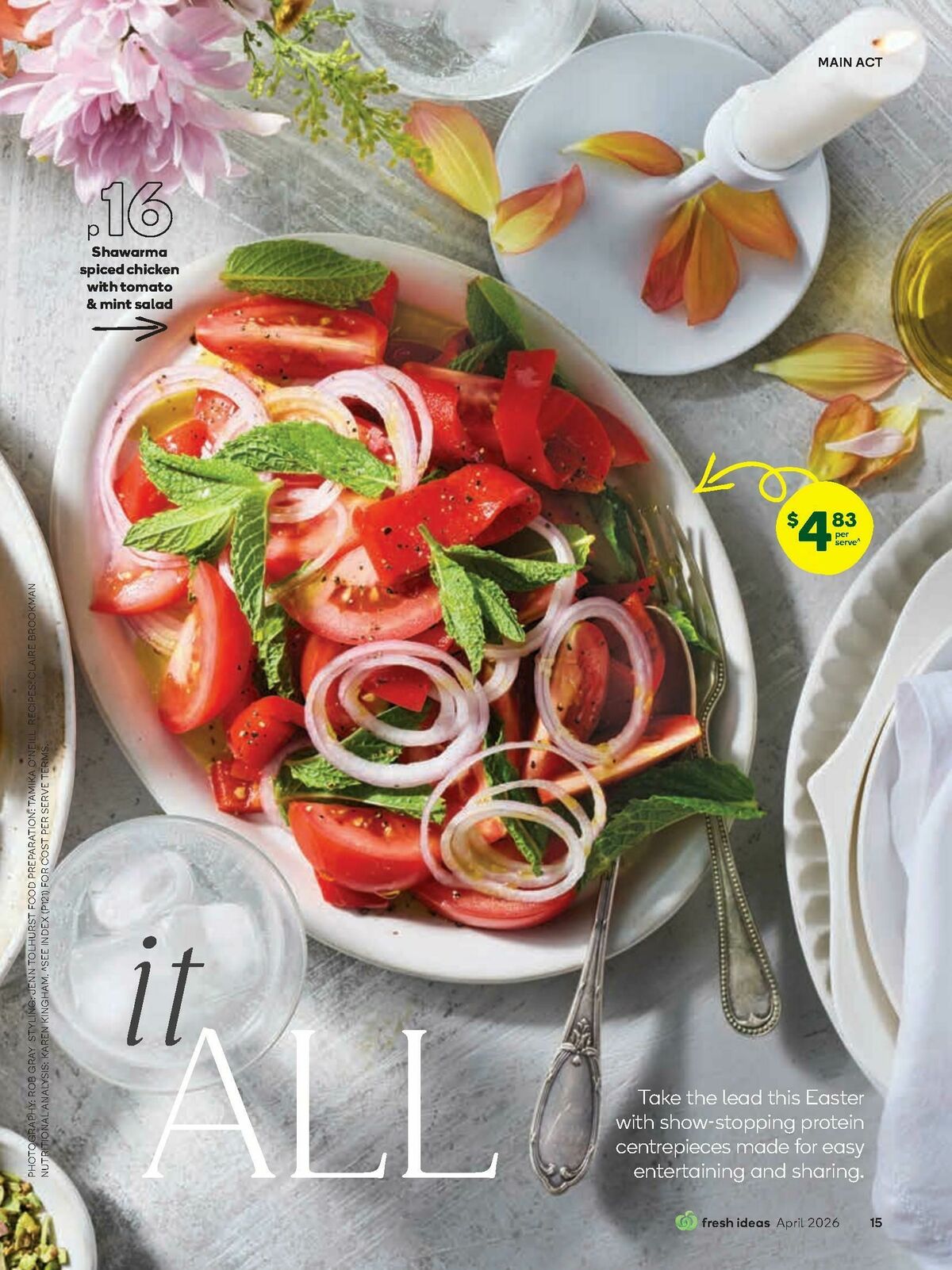 Woolworths Fresh Ideas Magazine April Catalogues from 1 April