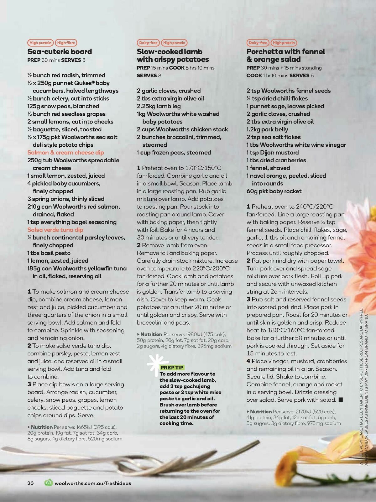 Woolworths Fresh Ideas Magazine April Catalogues from 1 April