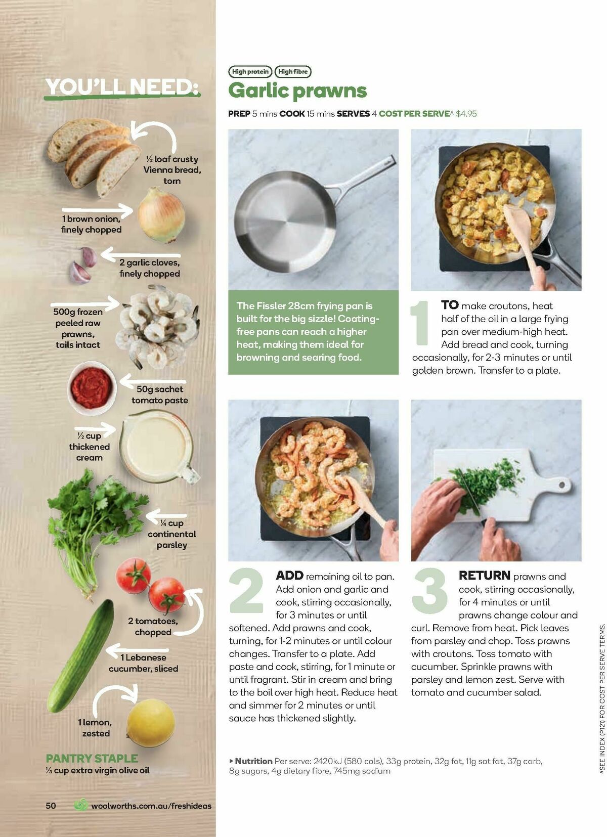 Woolworths Fresh Ideas Magazine April Catalogues from 1 April