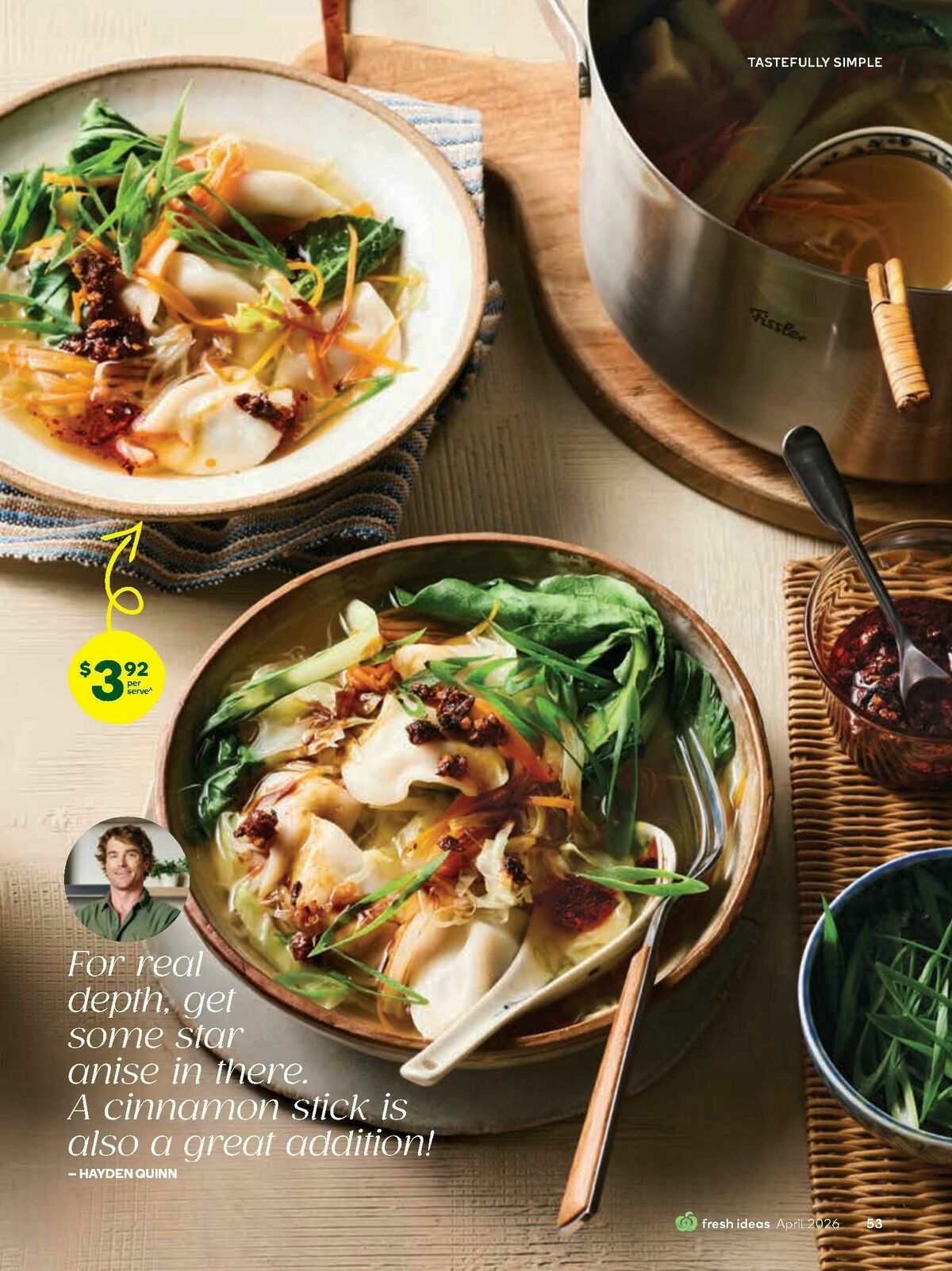 Woolworths Fresh Ideas Magazine April Catalogues from 1 April