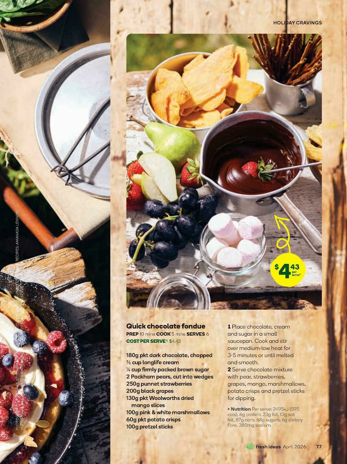 Woolworths Fresh Ideas Magazine April Catalogues from 1 April