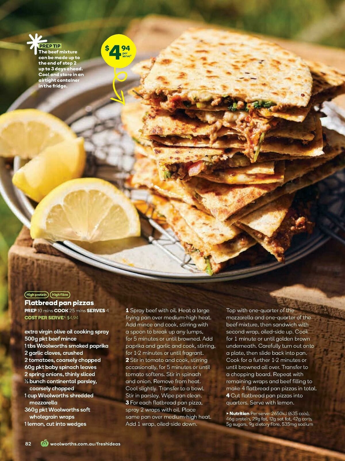 Woolworths Fresh Ideas Magazine April Catalogues from 1 April