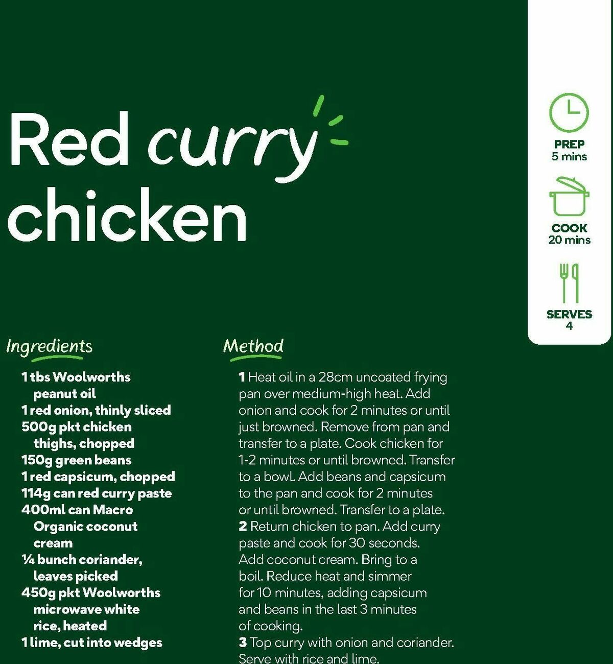 Woolworths One-Pan Meals with Hayden Quinn Catalogues from 25 March