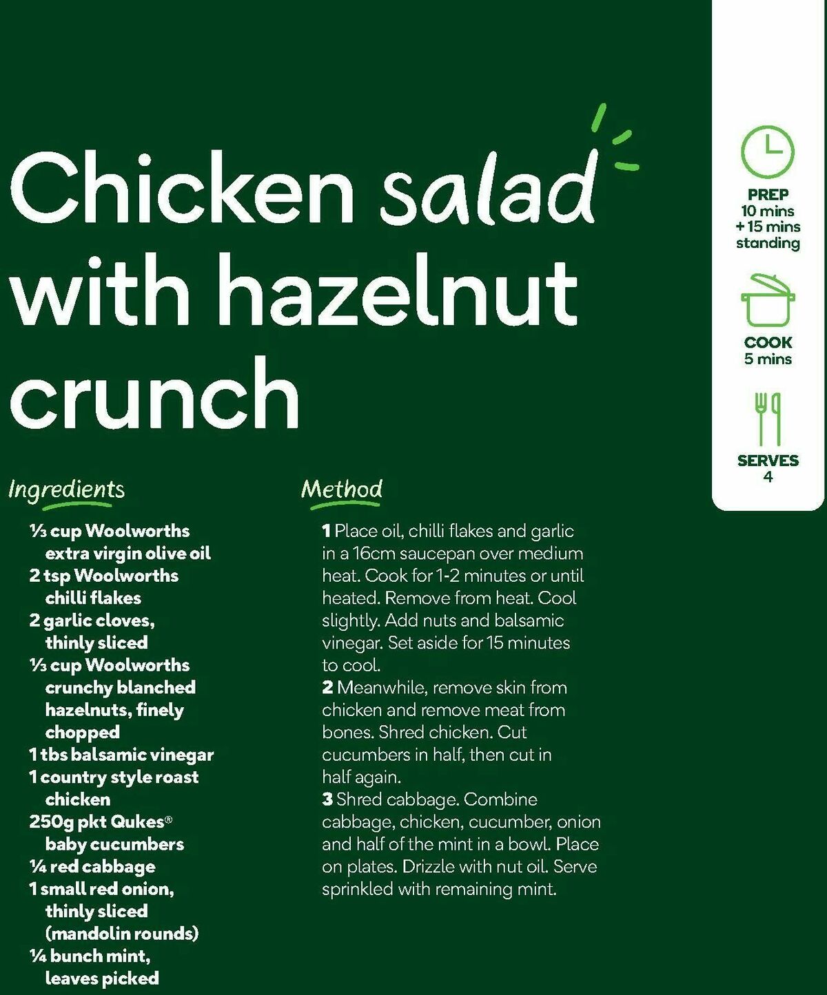 Woolworths One-Pan Meals with Hayden Quinn Catalogues from 25 March