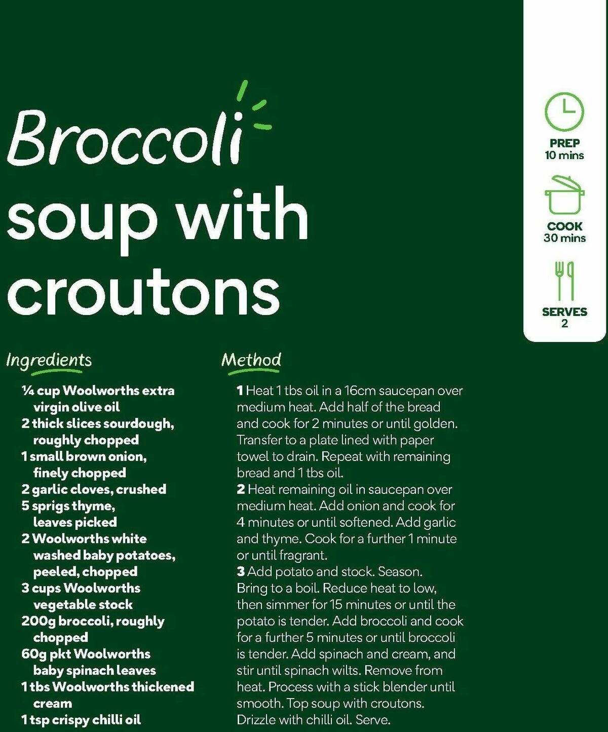 Woolworths One-Pan Meals with Hayden Quinn Catalogues from 25 March