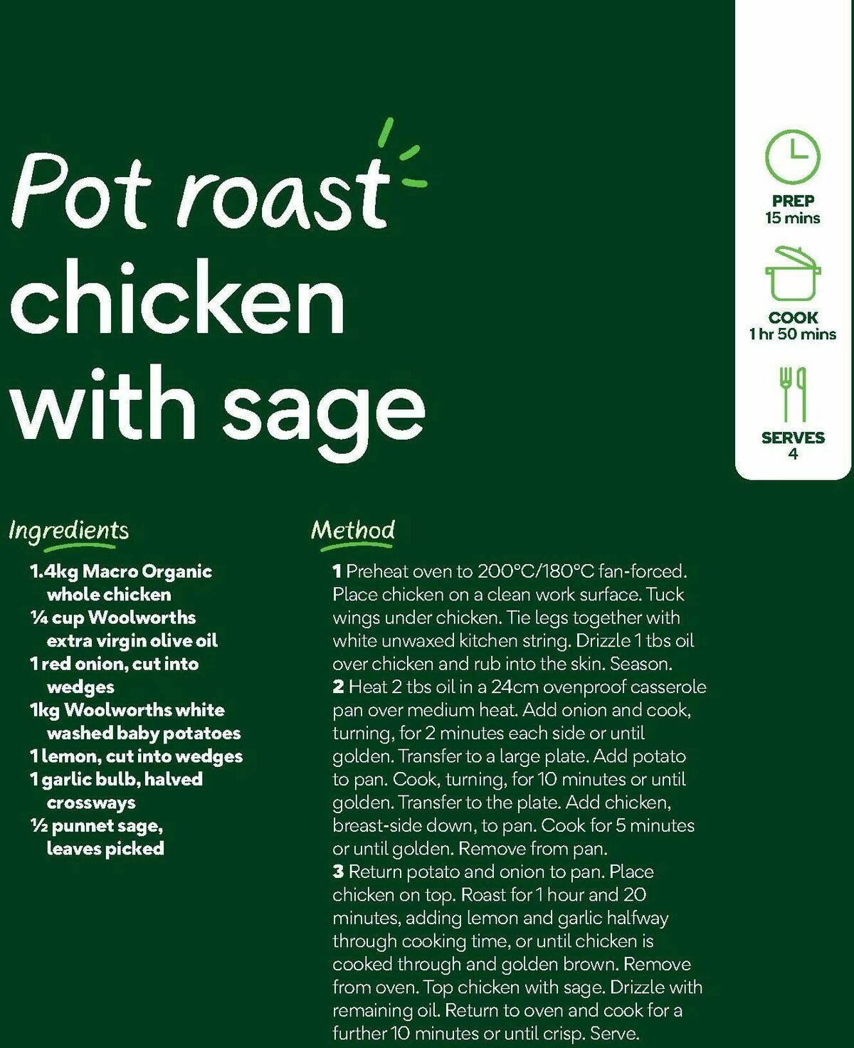 Woolworths One-Pan Meals with Hayden Quinn Catalogues from 25 March