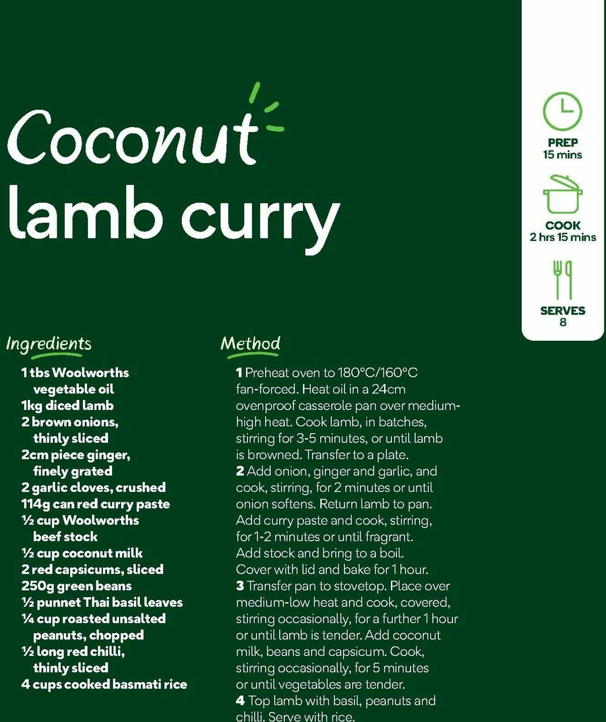 Woolworths One-Pan Meals with Hayden Quinn Catalogues from 25 March