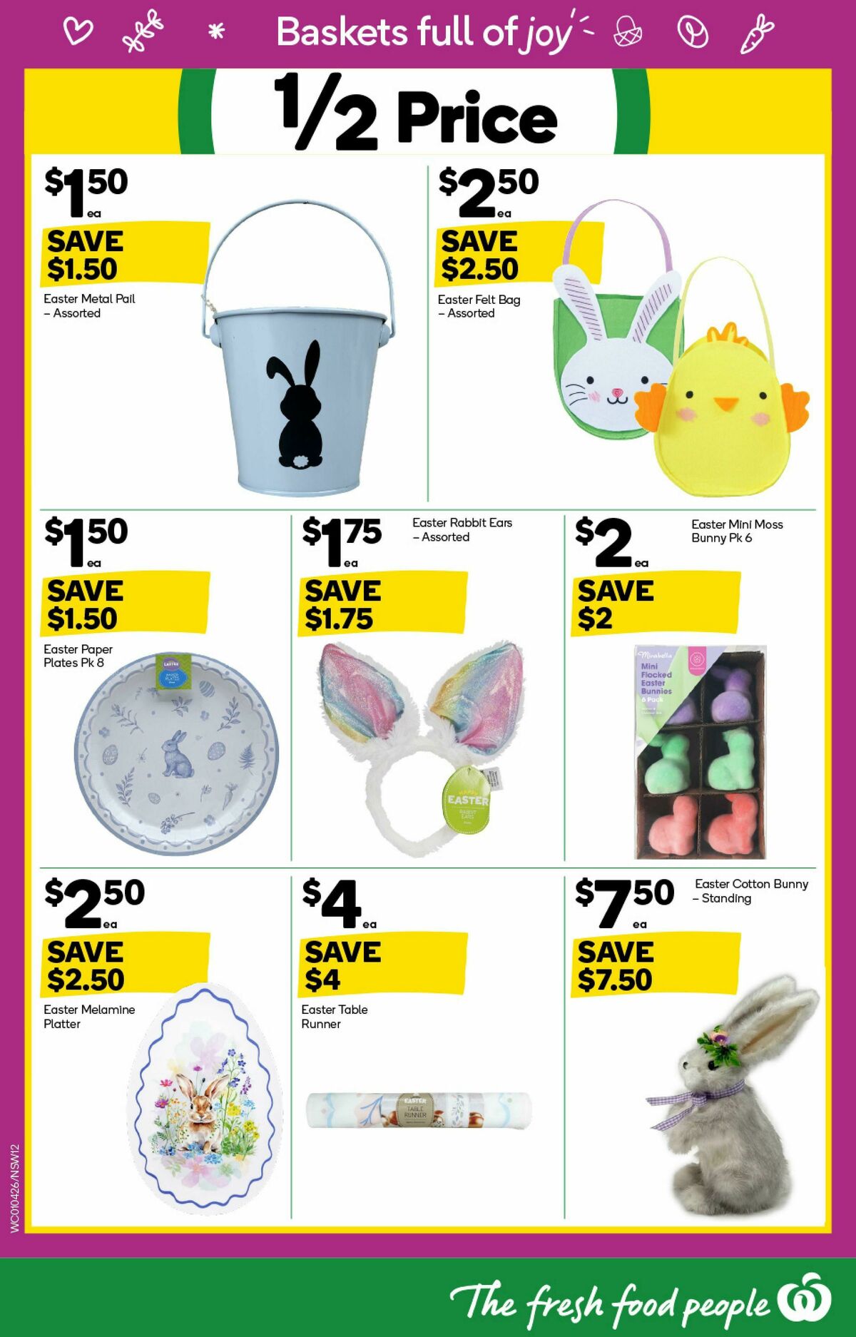 Woolworths Catalogues from 1 April