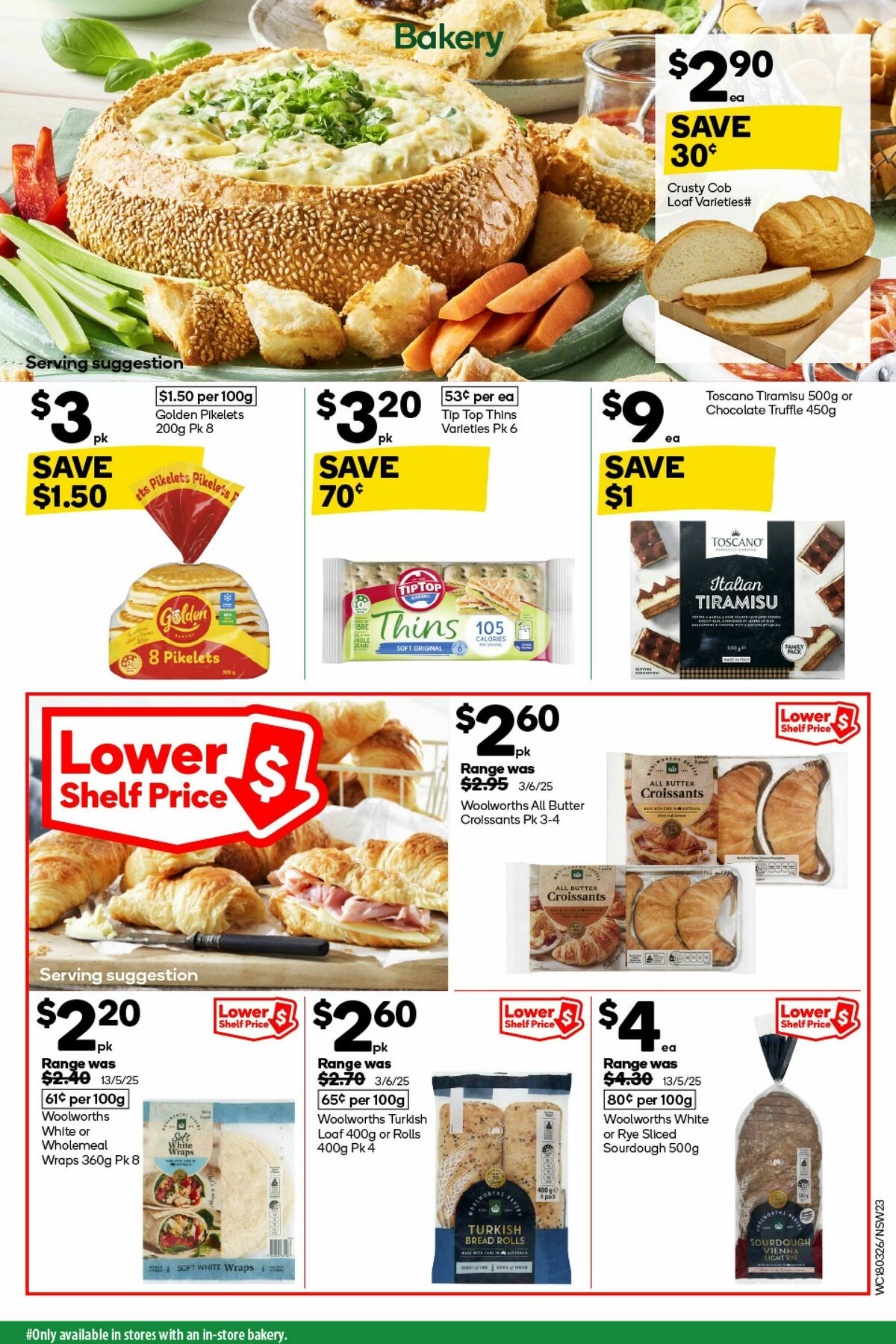 Woolworths Catalogues from 1 April