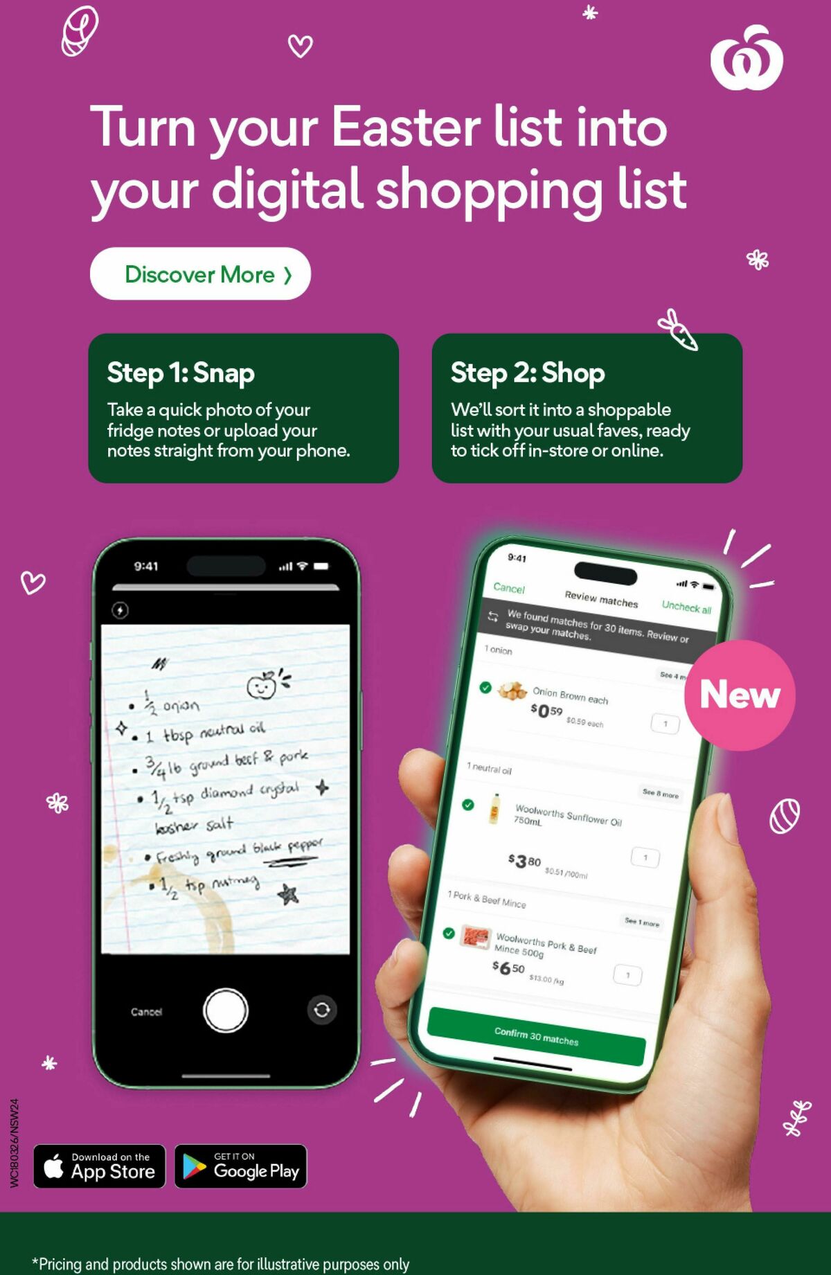 Woolworths Catalogues from 1 April