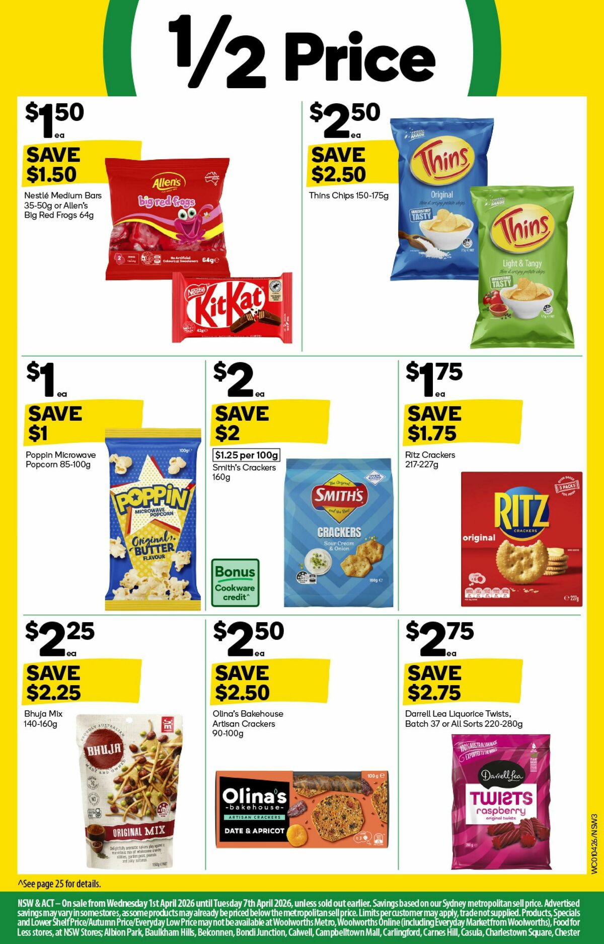 Woolworths Catalogues from 1 April