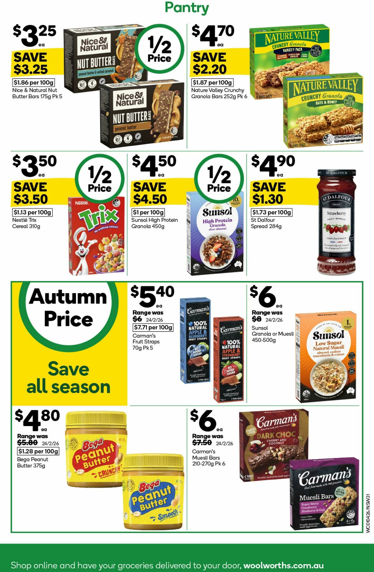 Woolworths Catalogues from 1 April