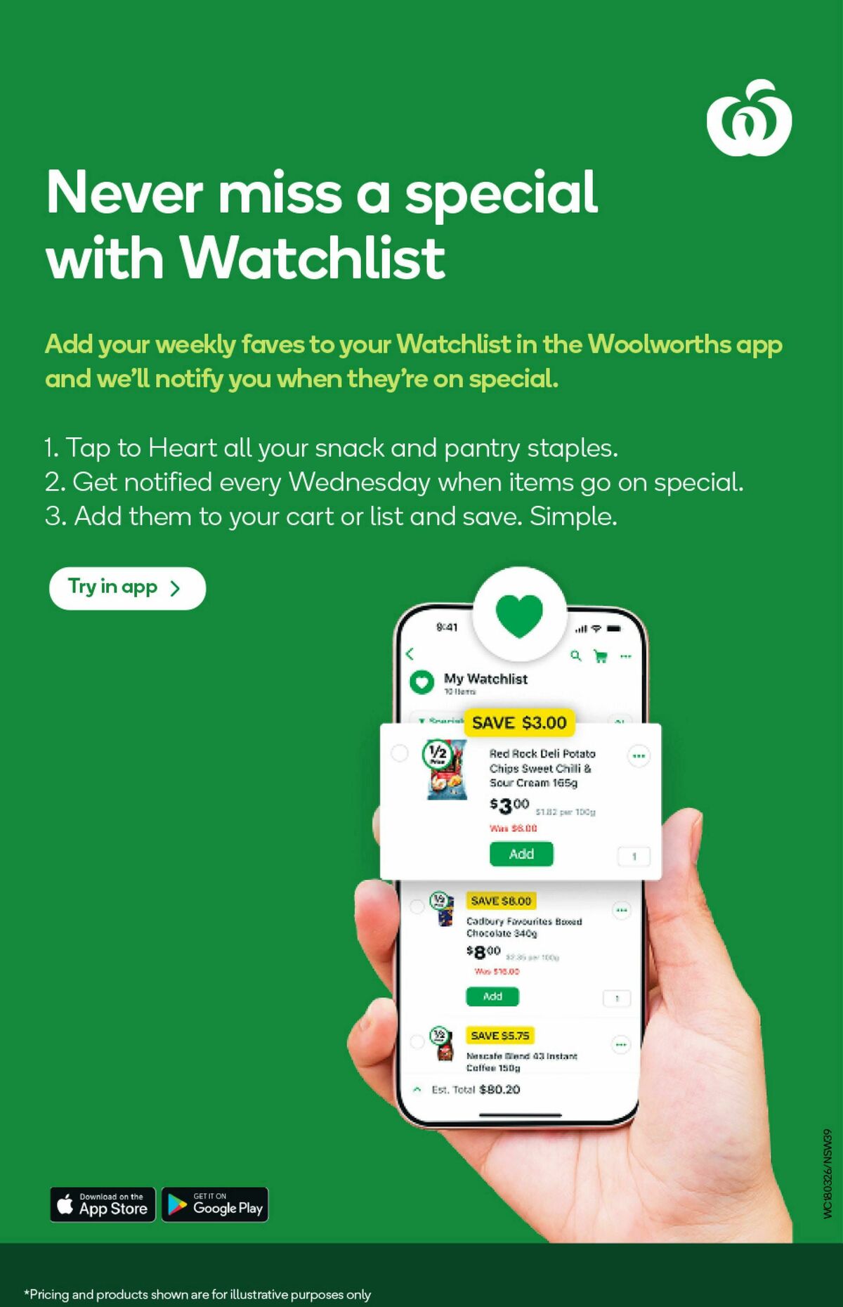 Woolworths Catalogues from 1 April