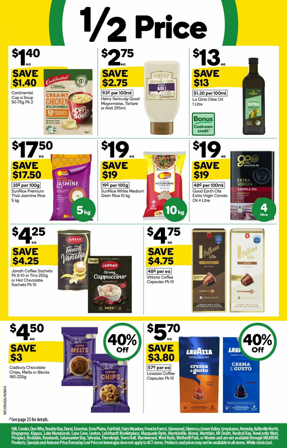 Woolworths Catalogues from 1 April