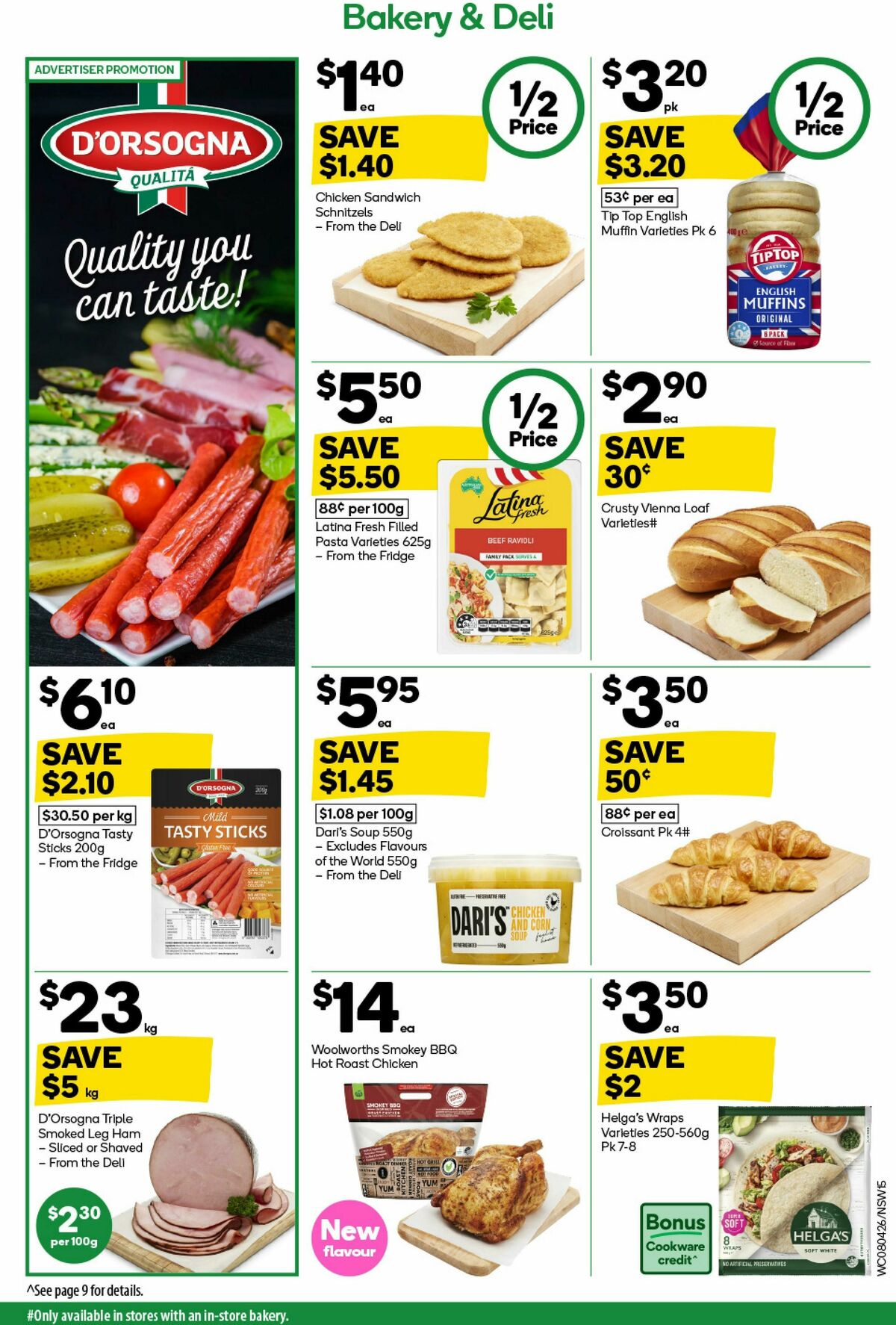 Woolworths Catalogues from 8 April