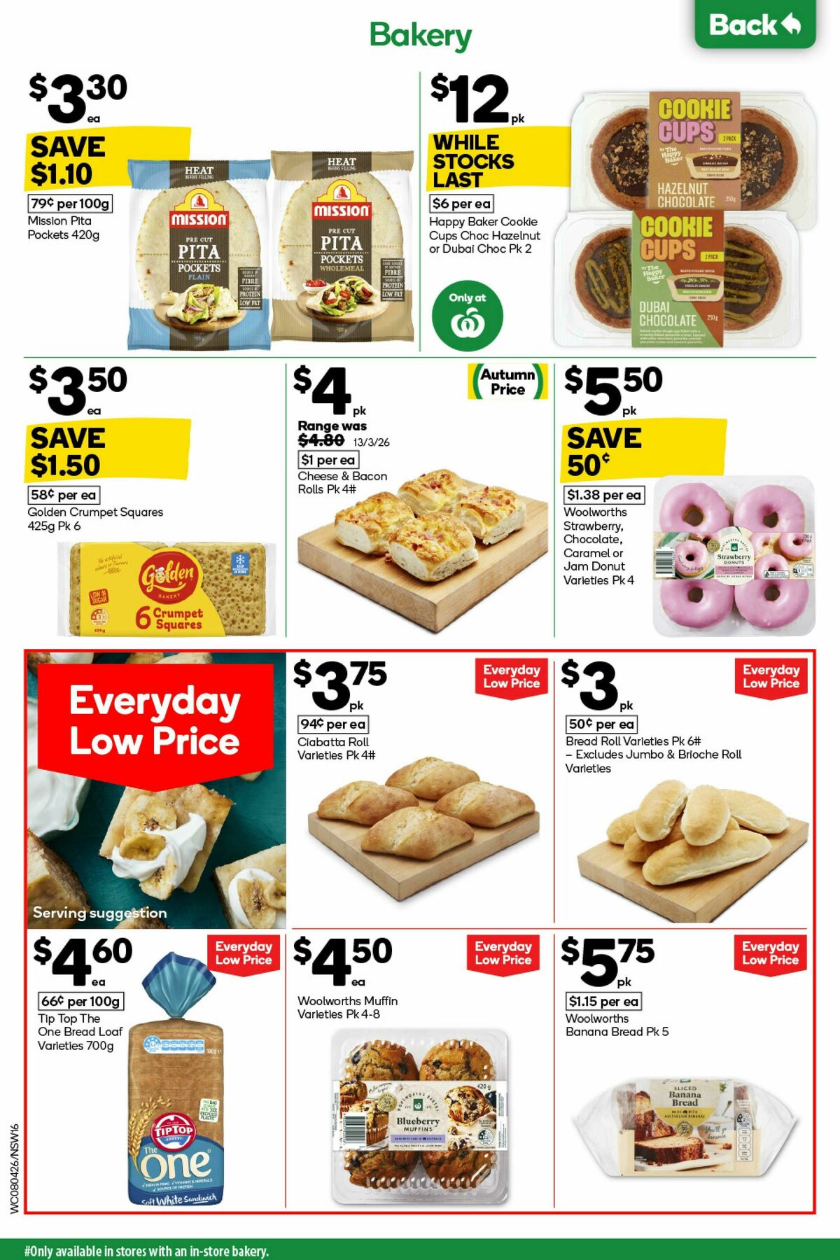 Woolworths Catalogues from 8 April