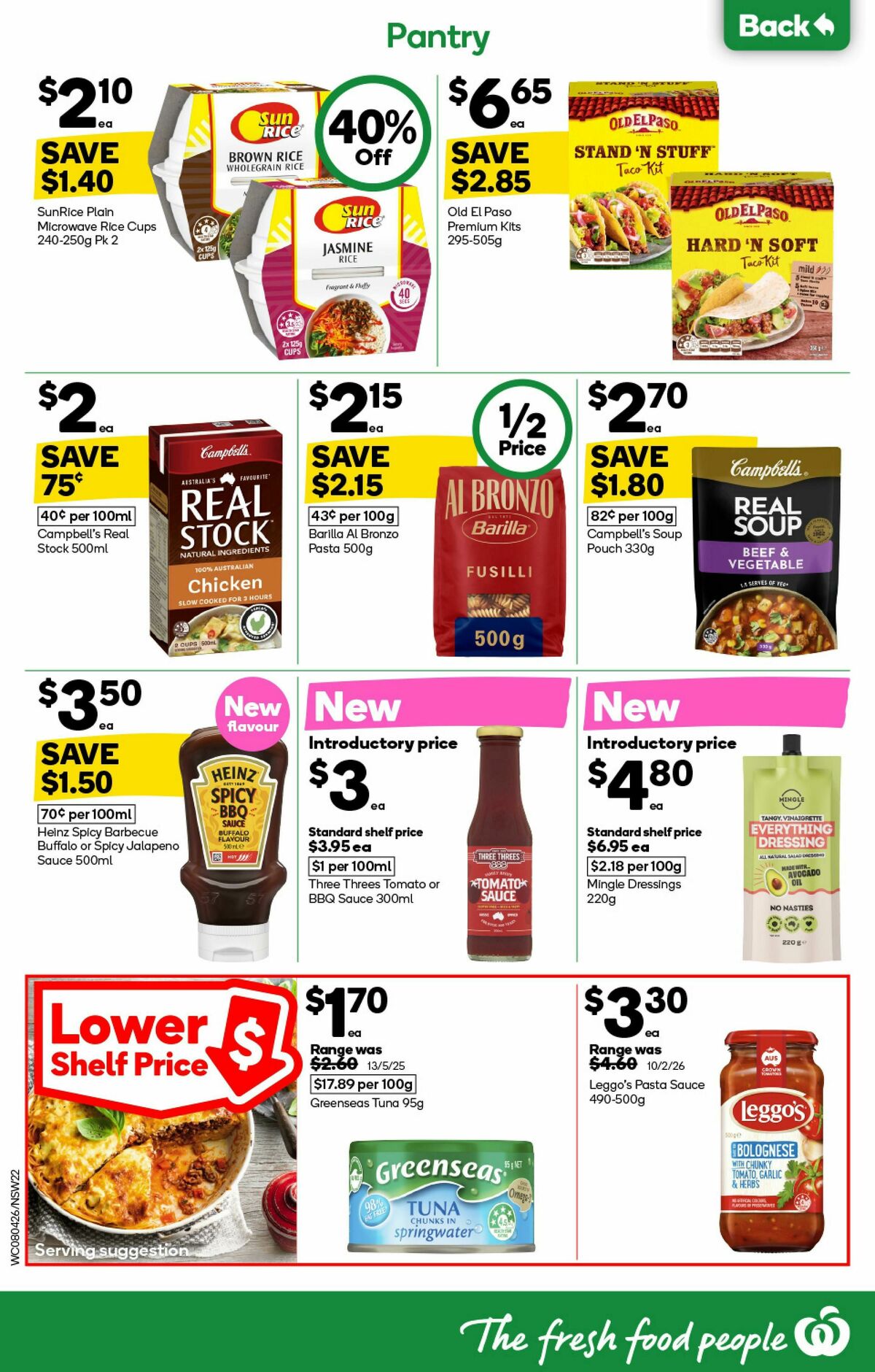 Woolworths Catalogues from 8 April